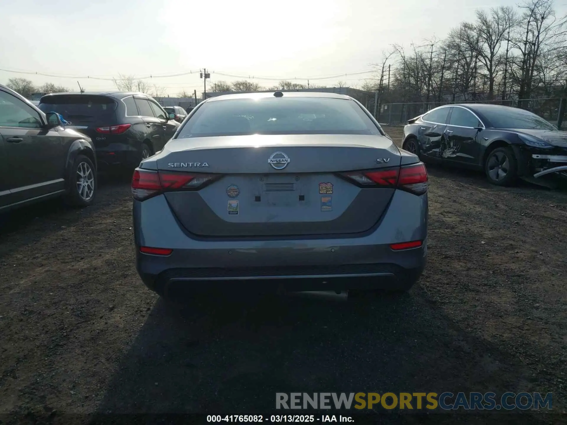 17 Photograph of a damaged car 3N1AB8CV2NY215206 NISSAN SENTRA 2022