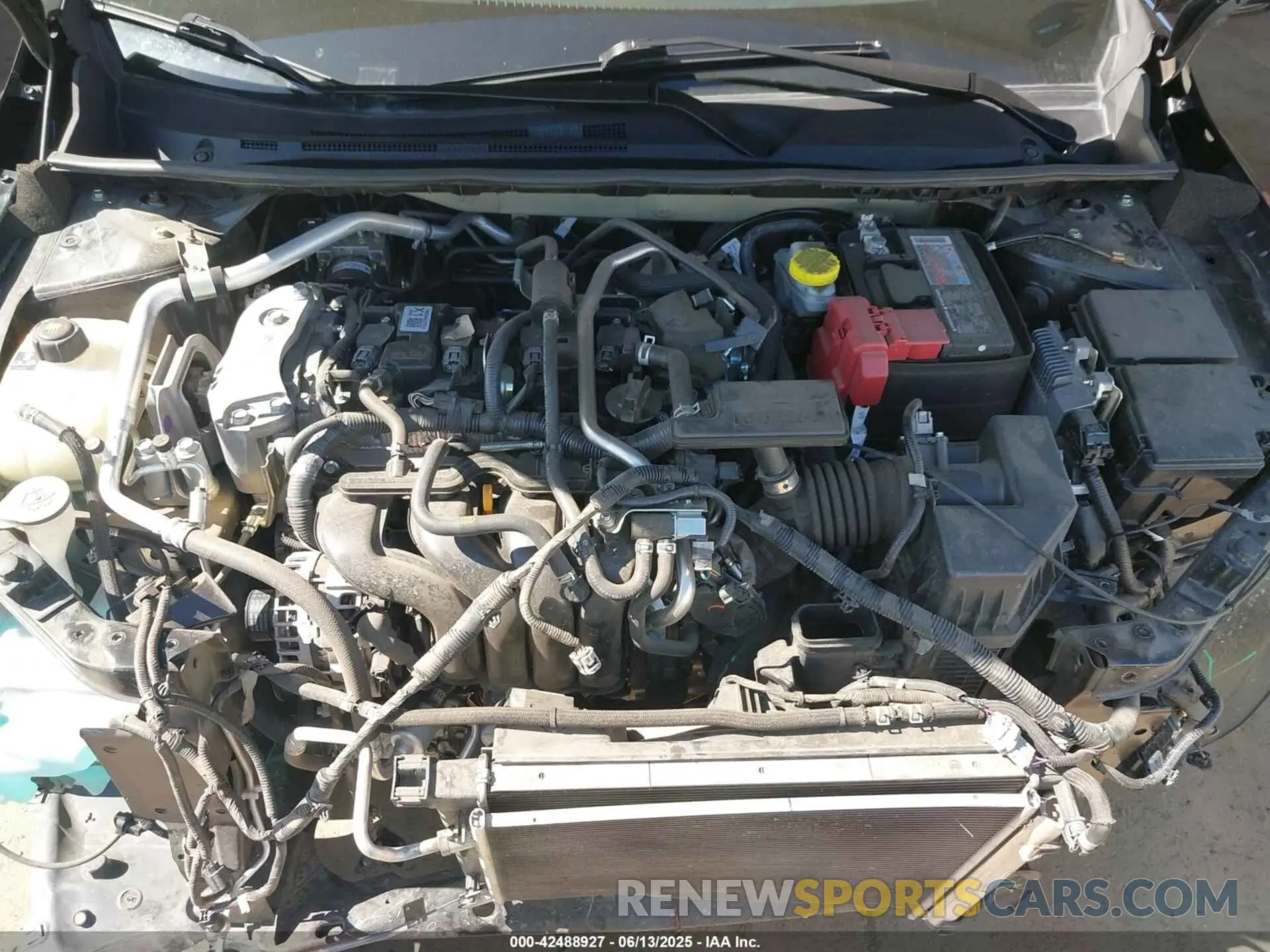 10 Photograph of a damaged car 3N1AB8CV2NY236234 NISSAN SENTRA 2022