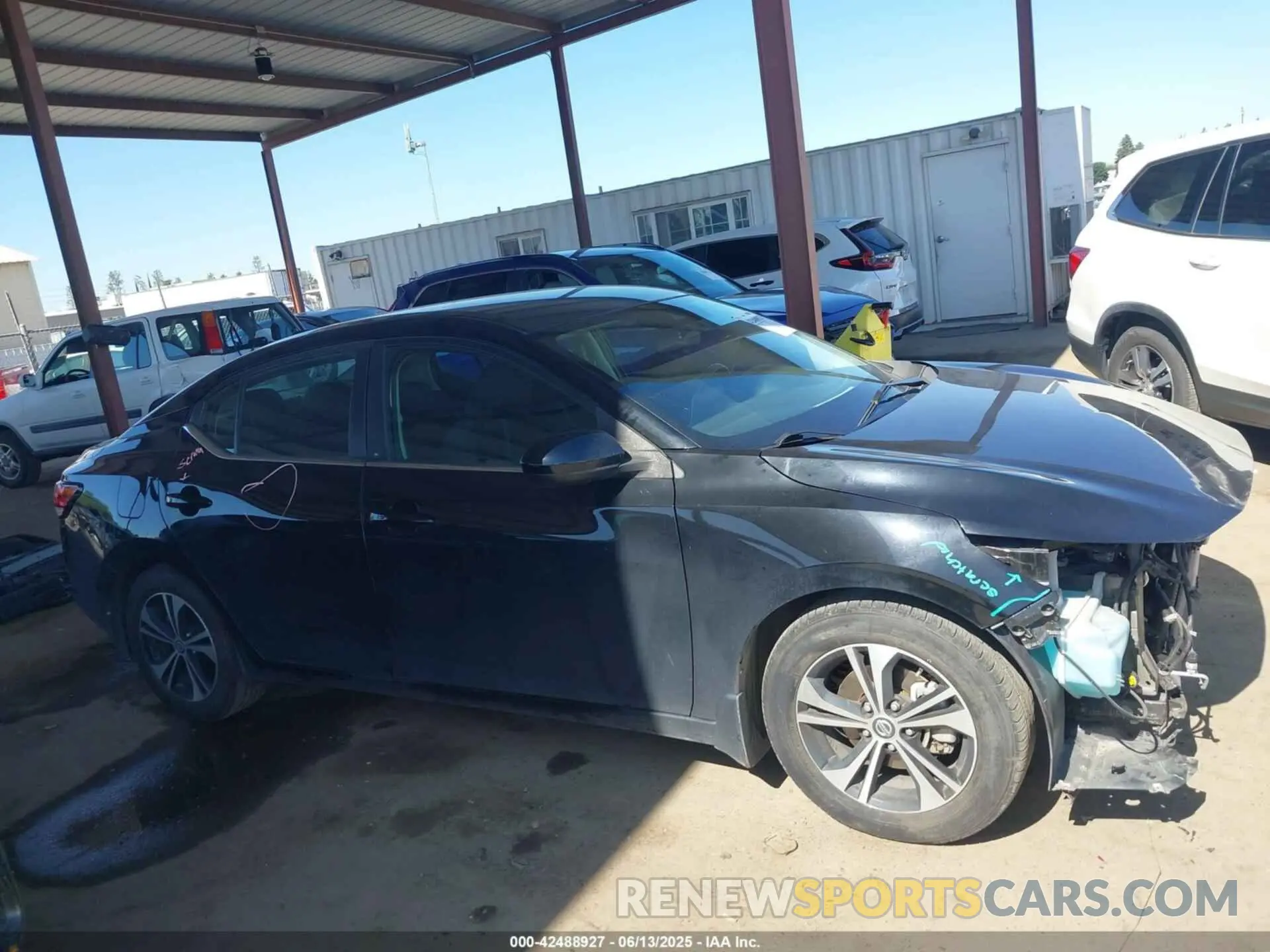 14 Photograph of a damaged car 3N1AB8CV2NY236234 NISSAN SENTRA 2022