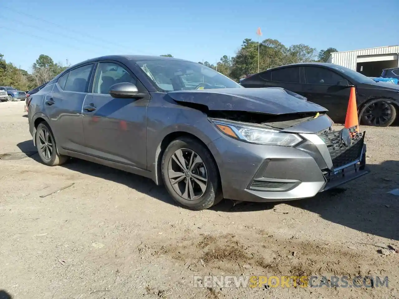 4 Photograph of a damaged car 3N1AB8CV2NY237979 NISSAN SENTRA 2022