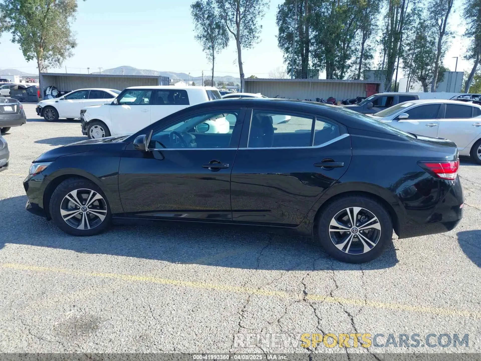 14 Photograph of a damaged car 3N1AB8CV2NY241594 NISSAN SENTRA 2022