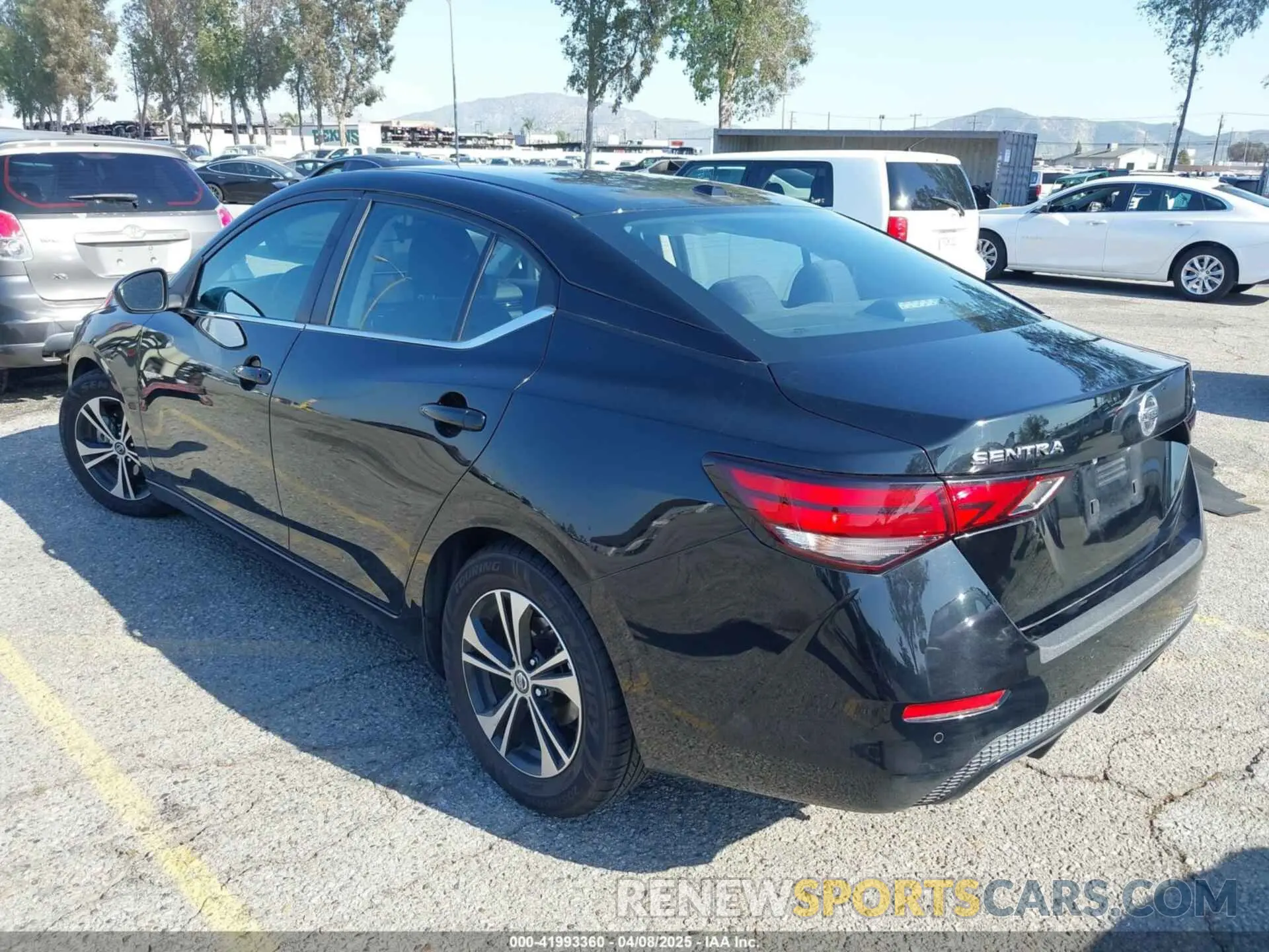 3 Photograph of a damaged car 3N1AB8CV2NY241594 NISSAN SENTRA 2022