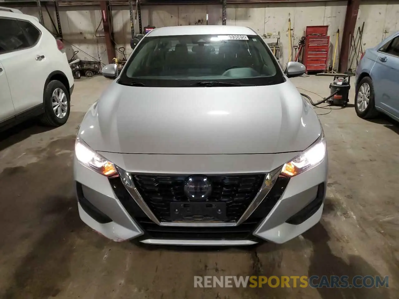 5 Photograph of a damaged car 3N1AB8CV2NY244513 NISSAN SENTRA 2022