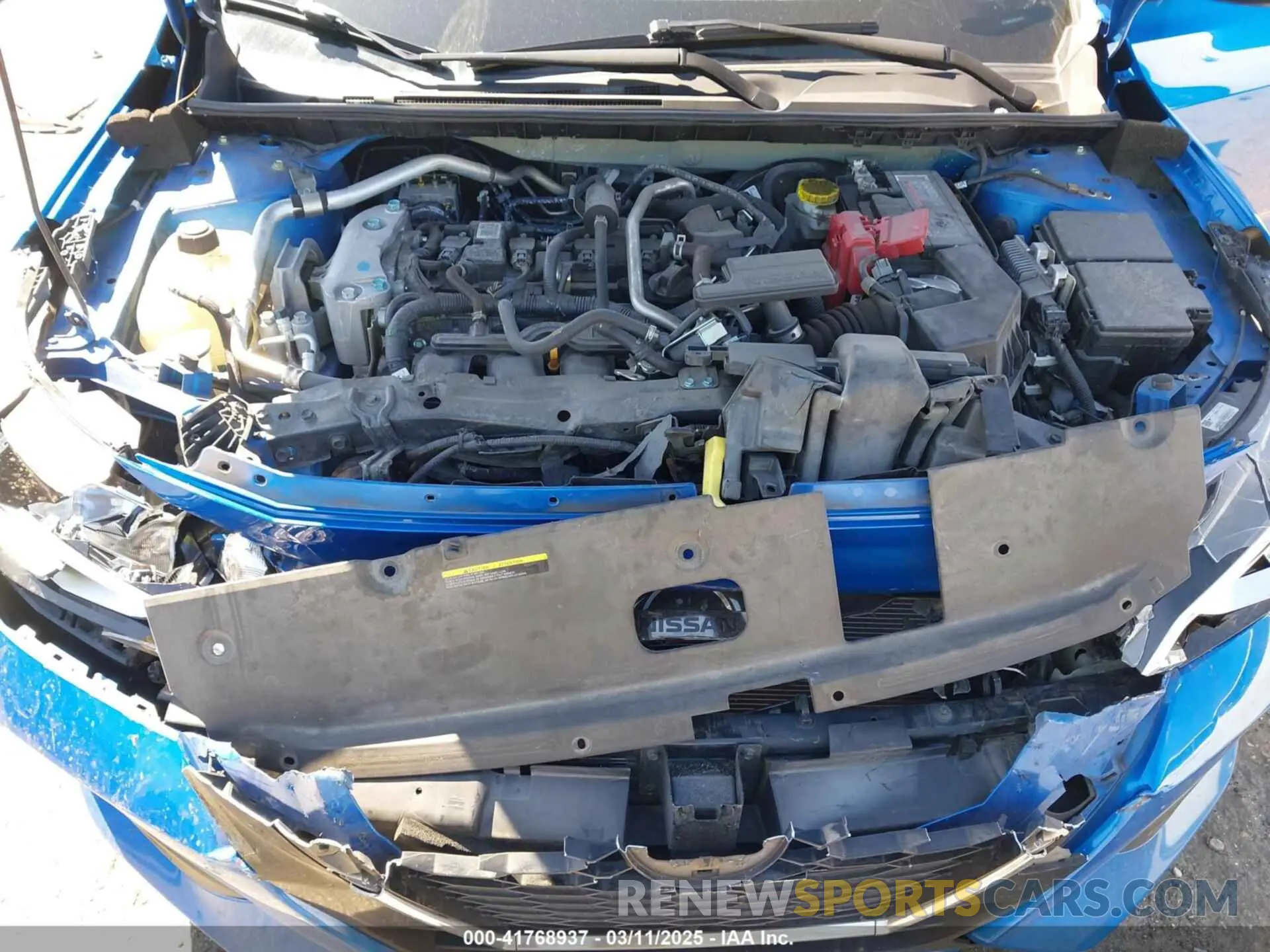 10 Photograph of a damaged car 3N1AB8CV2NY251378 NISSAN SENTRA 2022