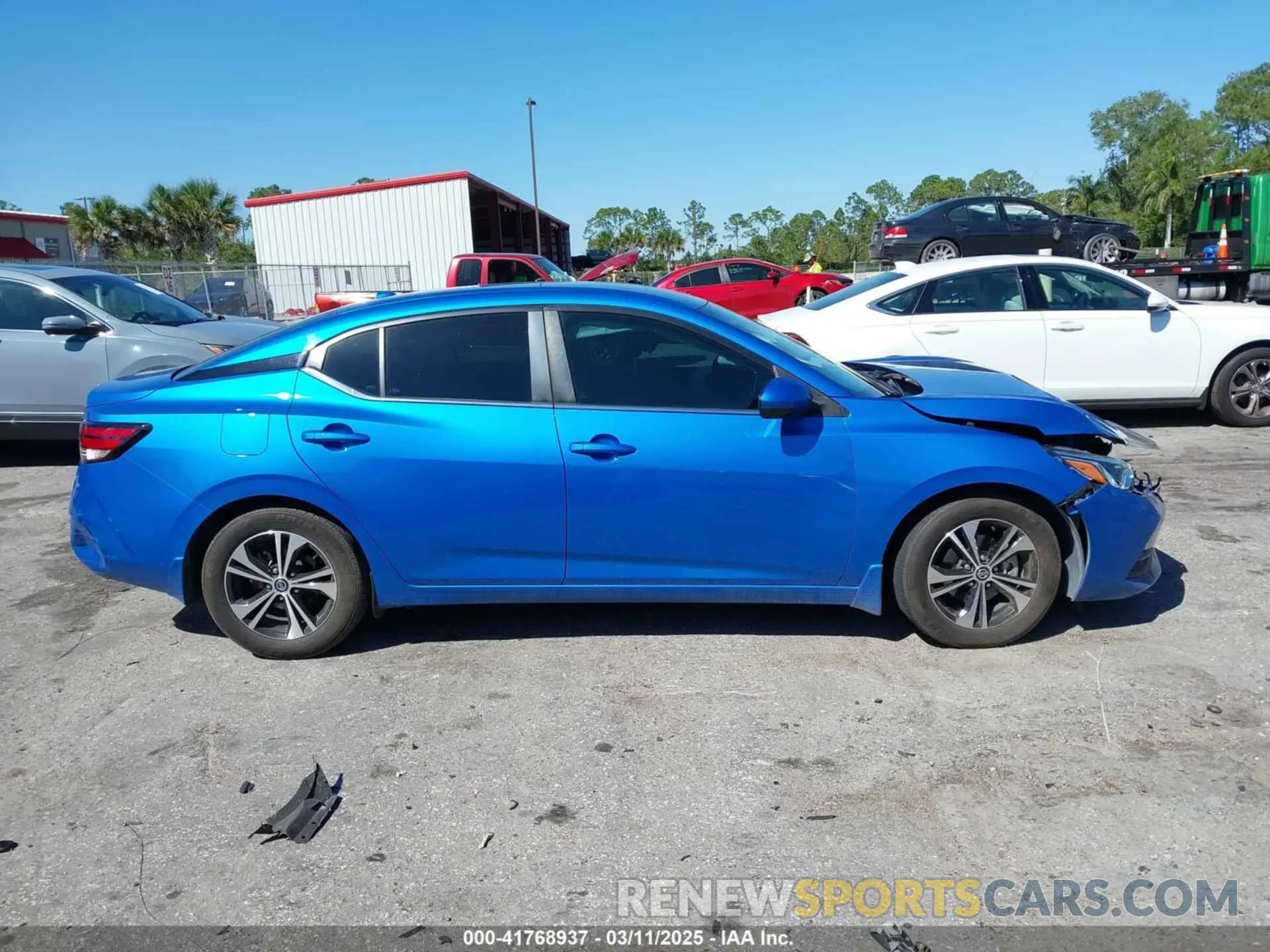 12 Photograph of a damaged car 3N1AB8CV2NY251378 NISSAN SENTRA 2022