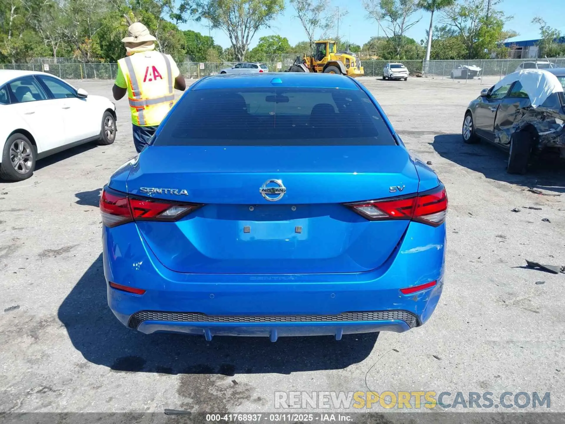 15 Photograph of a damaged car 3N1AB8CV2NY251378 NISSAN SENTRA 2022