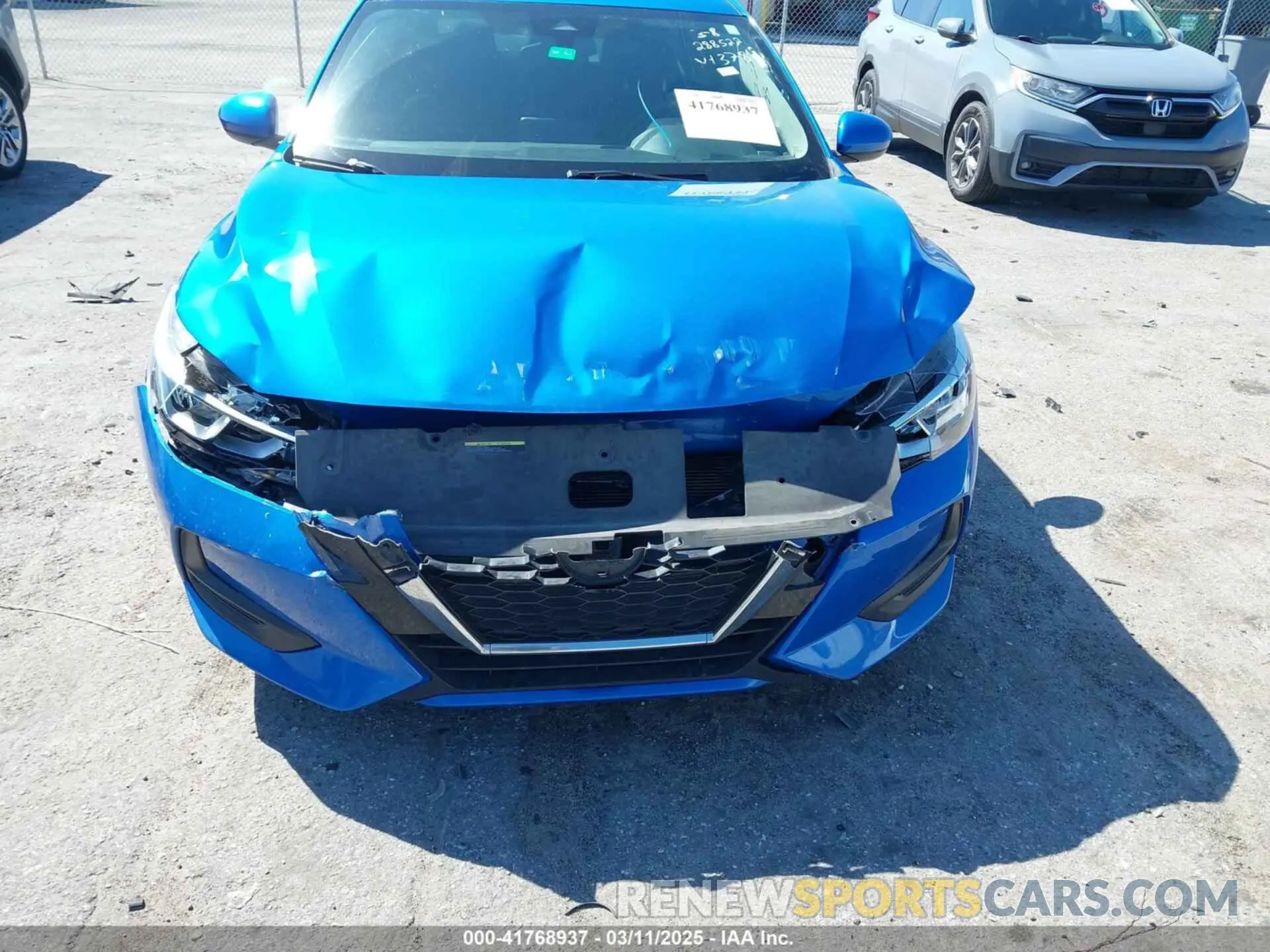 6 Photograph of a damaged car 3N1AB8CV2NY251378 NISSAN SENTRA 2022