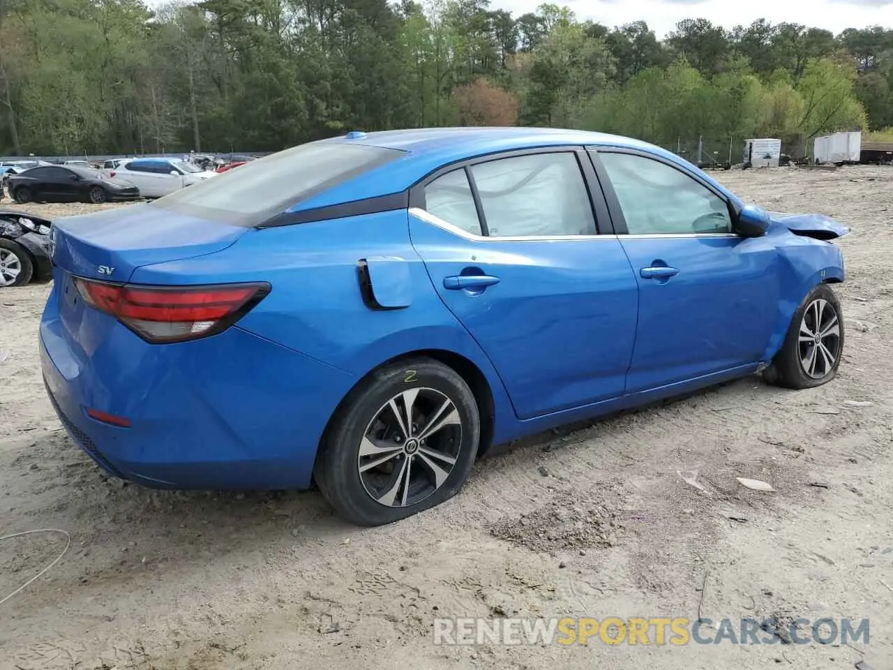 3 Photograph of a damaged car 3N1AB8CV2NY253583 NISSAN SENTRA 2022