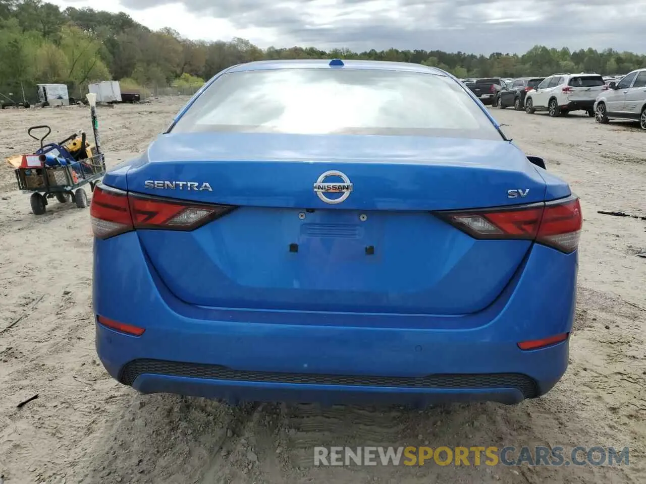 6 Photograph of a damaged car 3N1AB8CV2NY253583 NISSAN SENTRA 2022