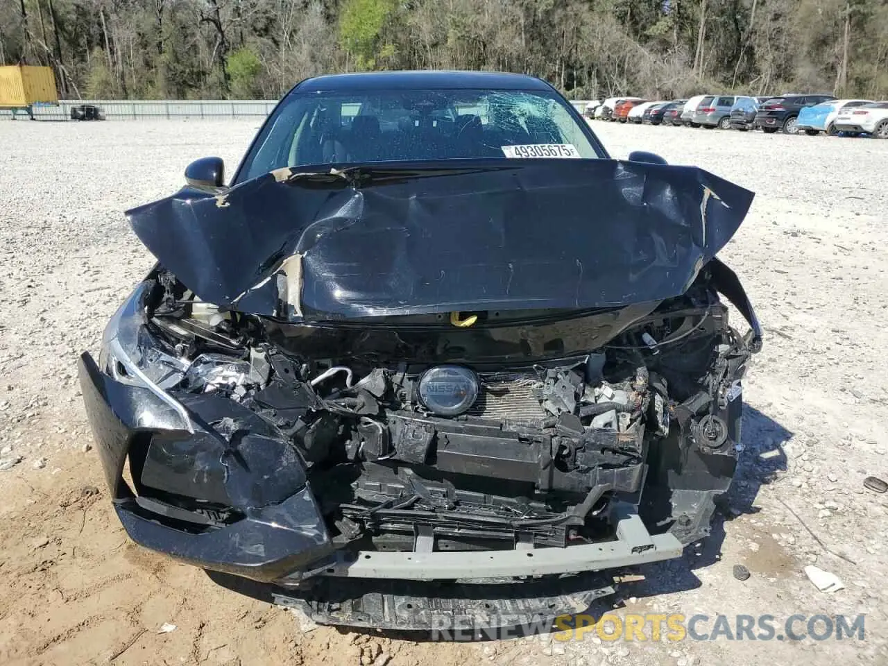 5 Photograph of a damaged car 3N1AB8CV2NY264566 NISSAN SENTRA 2022