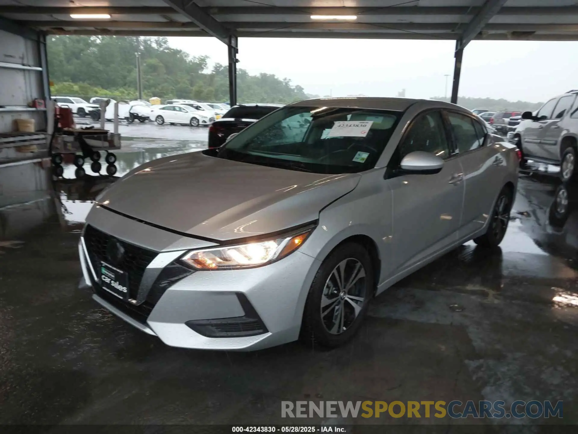2 Photograph of a damaged car 3N1AB8CV2NY272828 NISSAN SENTRA 2022