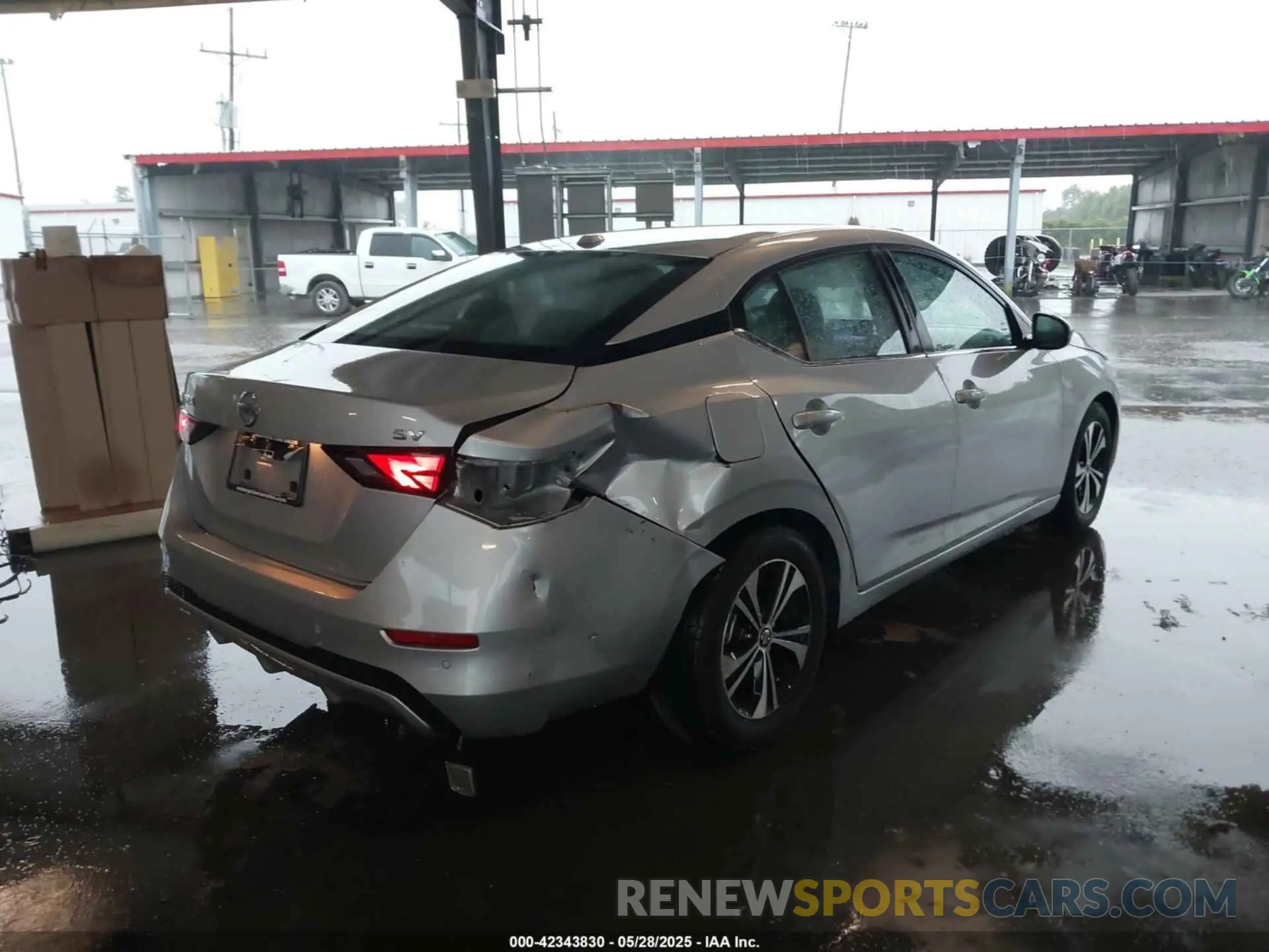 4 Photograph of a damaged car 3N1AB8CV2NY272828 NISSAN SENTRA 2022