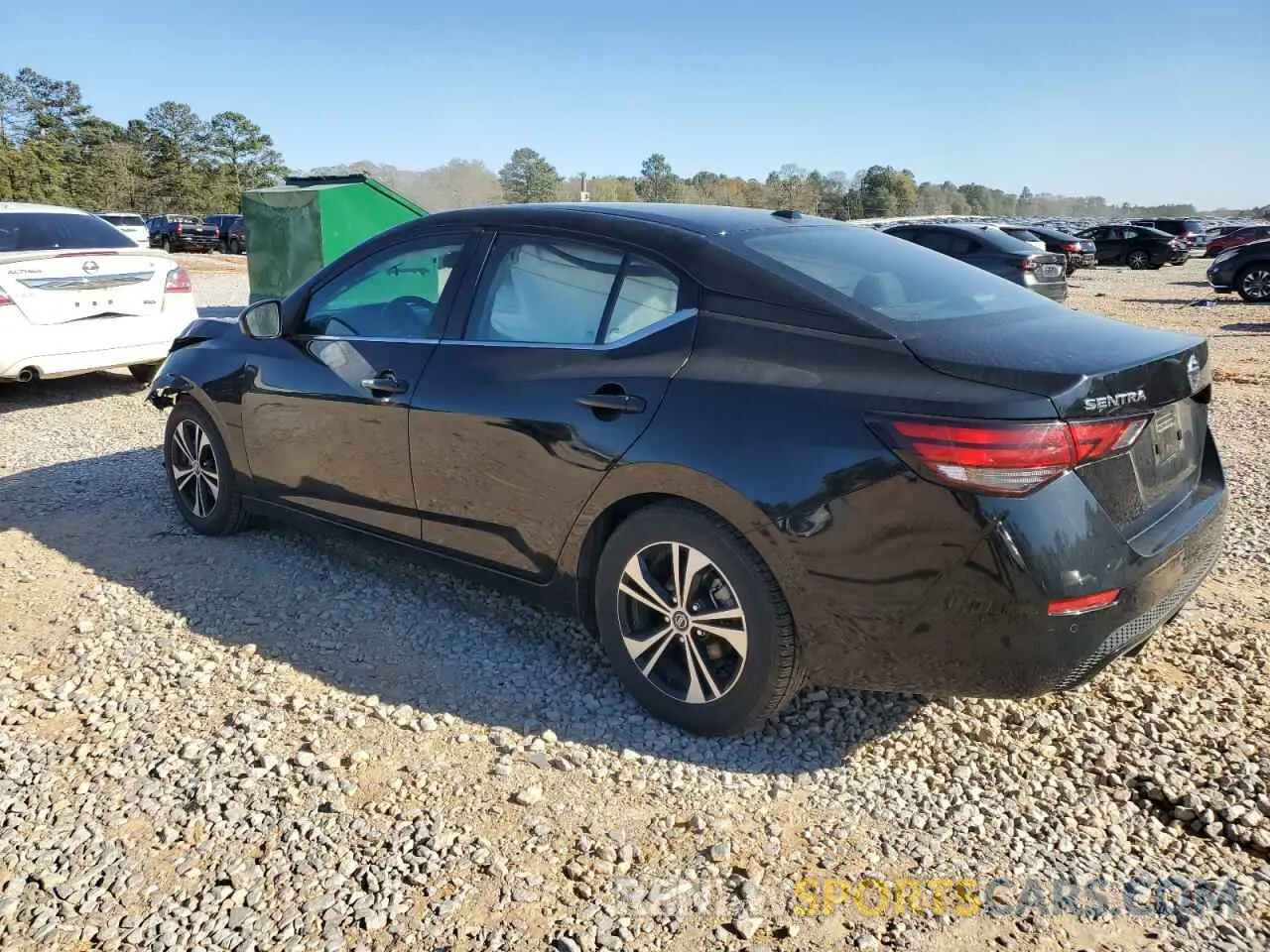 2 Photograph of a damaged car 3N1AB8CV2NY273722 NISSAN SENTRA 2022