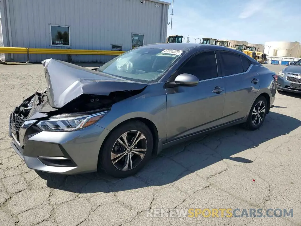 1 Photograph of a damaged car 3N1AB8CV2NY275678 NISSAN SENTRA 2022