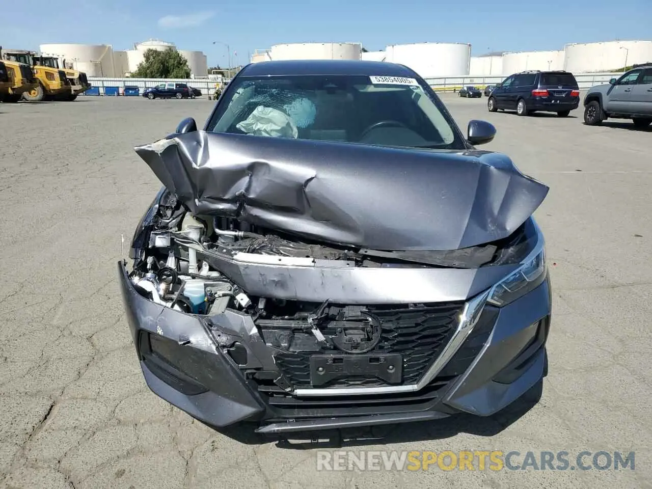 5 Photograph of a damaged car 3N1AB8CV2NY275678 NISSAN SENTRA 2022