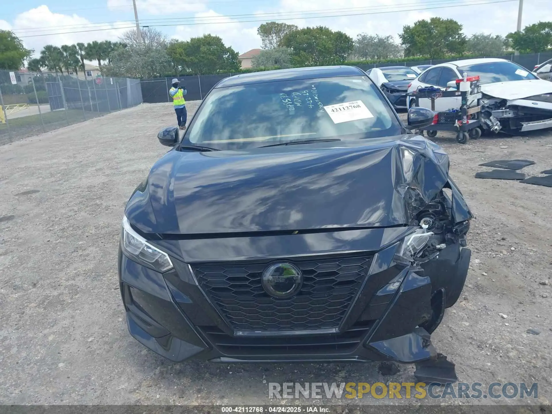 12 Photograph of a damaged car 3N1AB8CV2NY278533 NISSAN SENTRA 2022