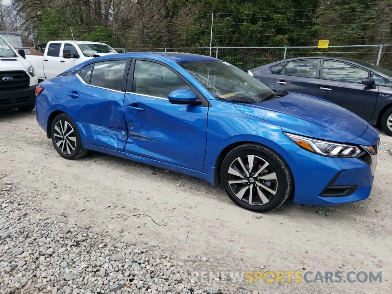 4 Photograph of a damaged car 3N1AB8CV2NY283618 NISSAN SENTRA 2022