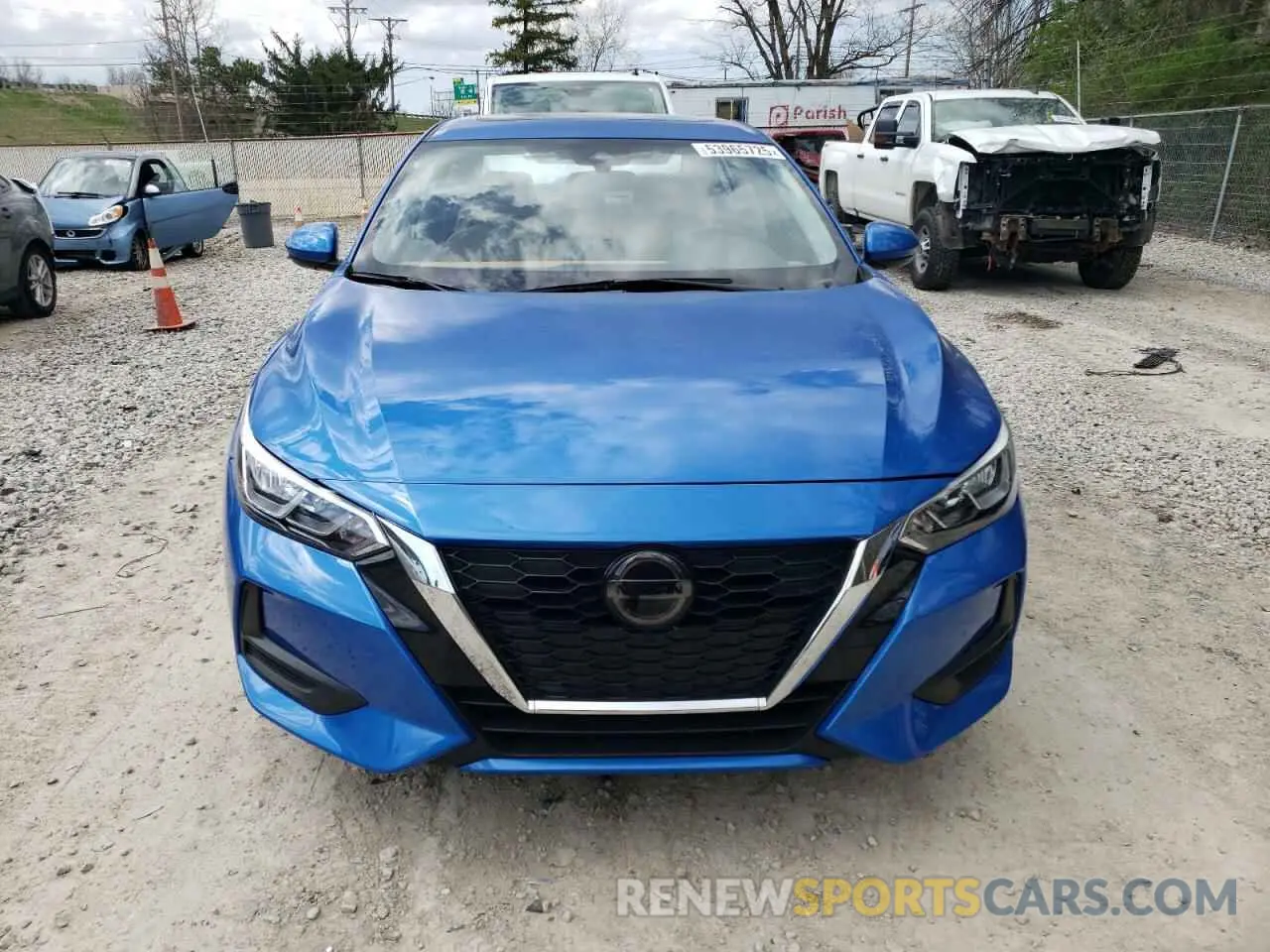 5 Photograph of a damaged car 3N1AB8CV2NY283618 NISSAN SENTRA 2022