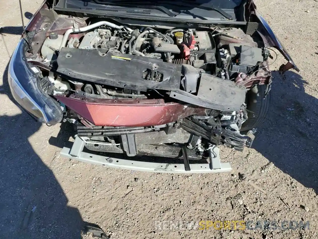 11 Photograph of a damaged car 3N1AB8CV2NY291797 NISSAN SENTRA 2022