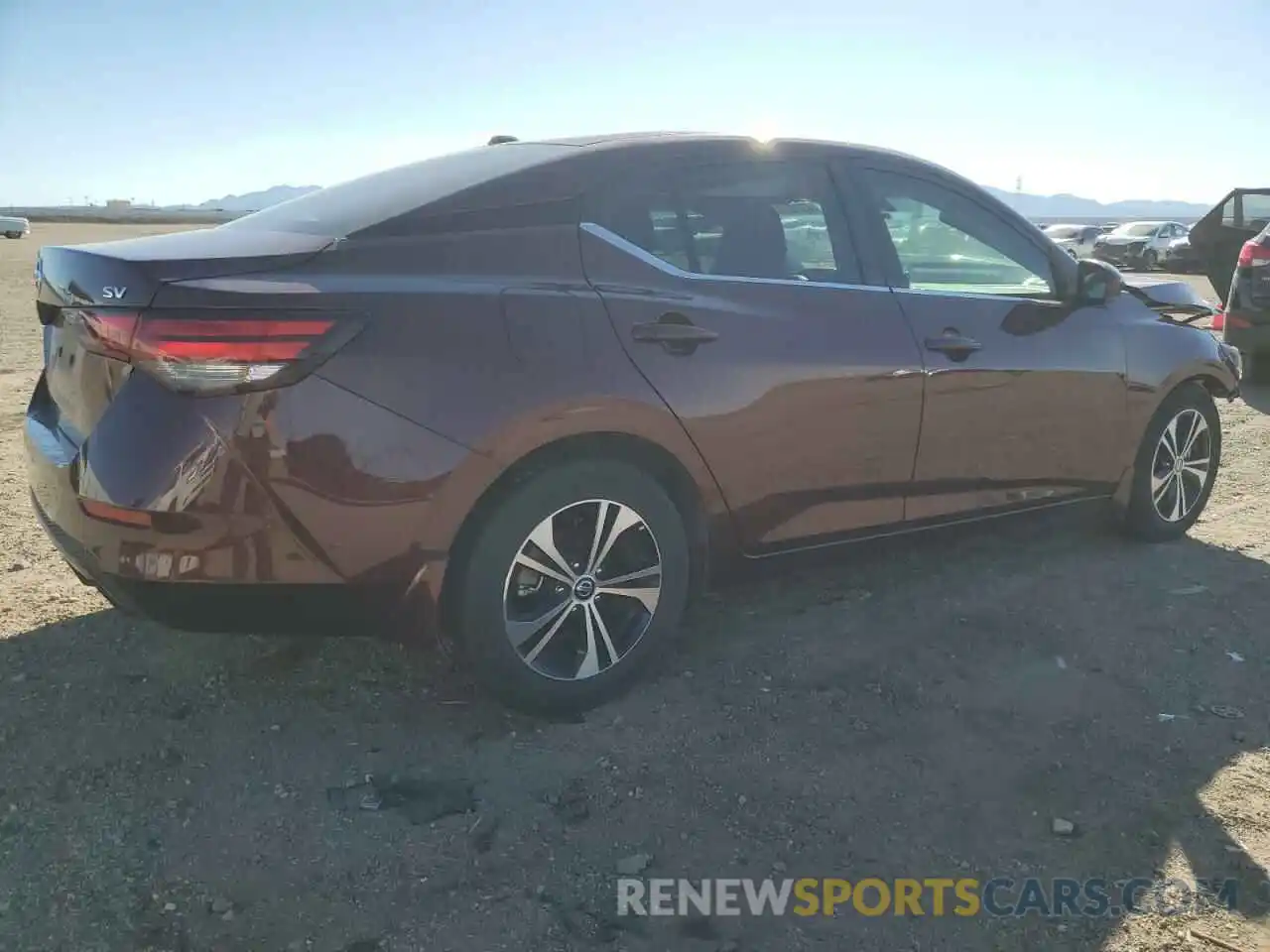 3 Photograph of a damaged car 3N1AB8CV2NY291797 NISSAN SENTRA 2022