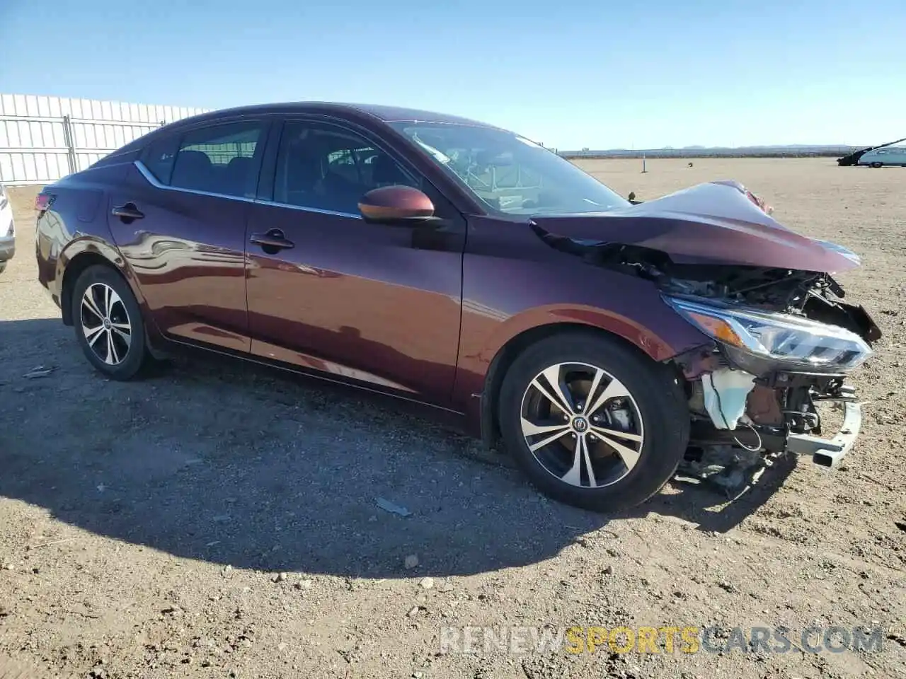 4 Photograph of a damaged car 3N1AB8CV2NY291797 NISSAN SENTRA 2022