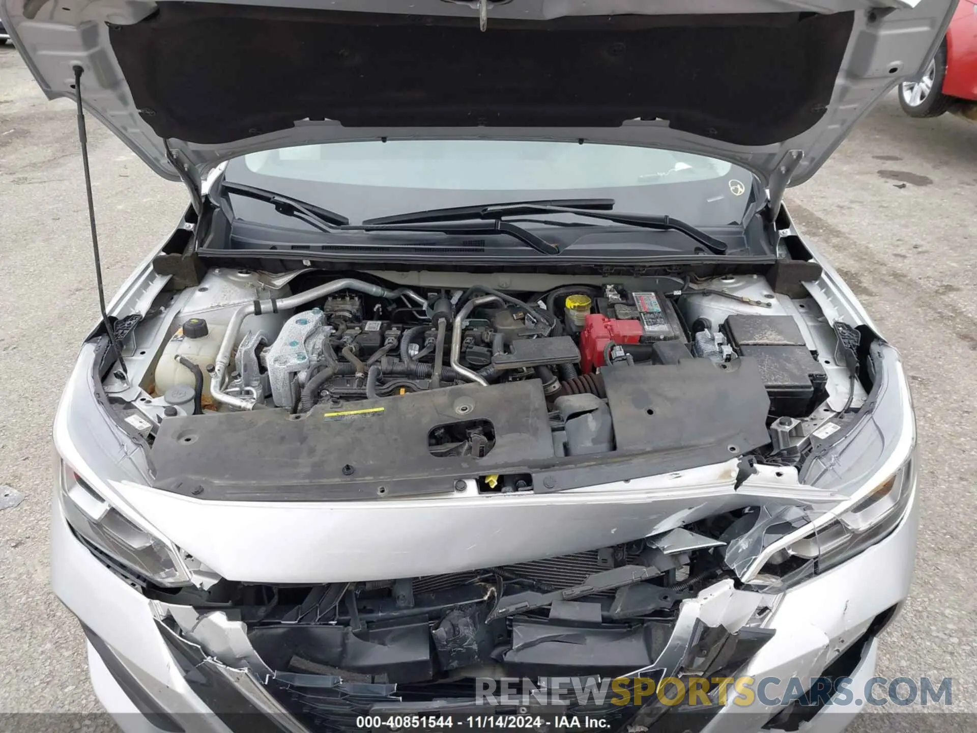 10 Photograph of a damaged car 3N1AB8CV2NY295008 NISSAN SENTRA 2022