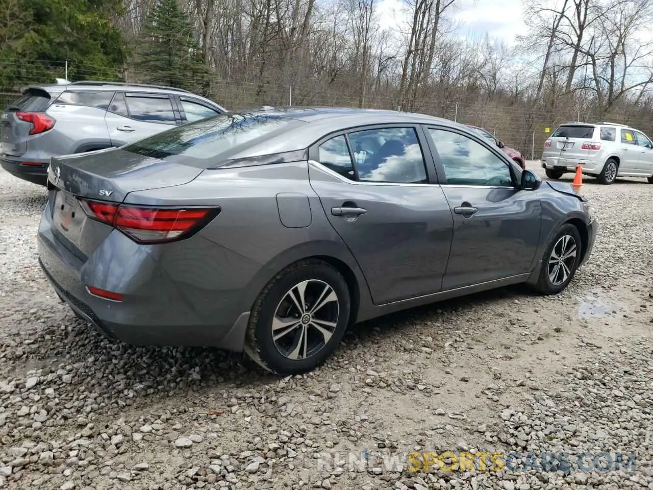 3 Photograph of a damaged car 3N1AB8CV2NY296465 NISSAN SENTRA 2022