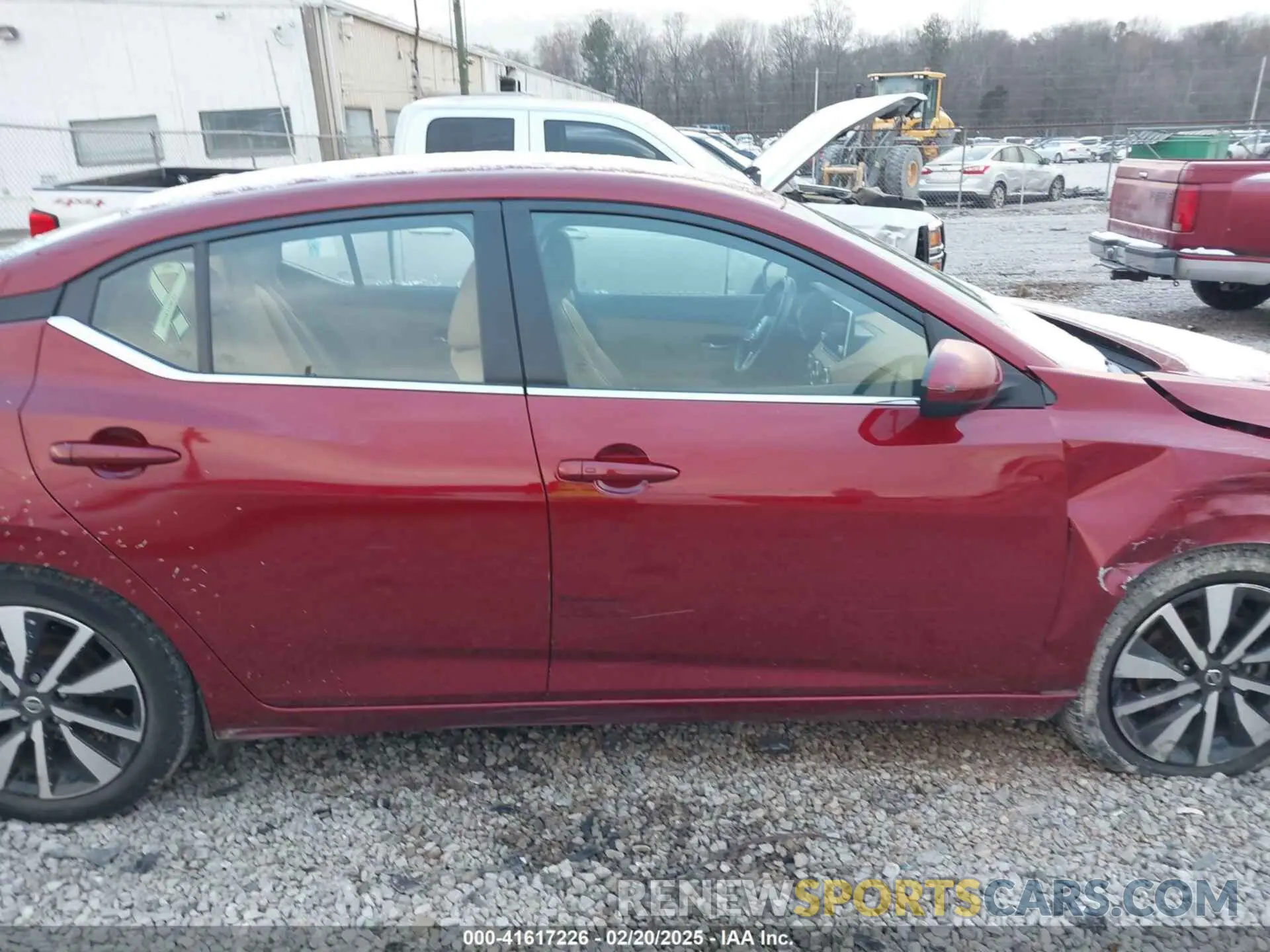 13 Photograph of a damaged car 3N1AB8CV2NY298670 NISSAN SENTRA 2022