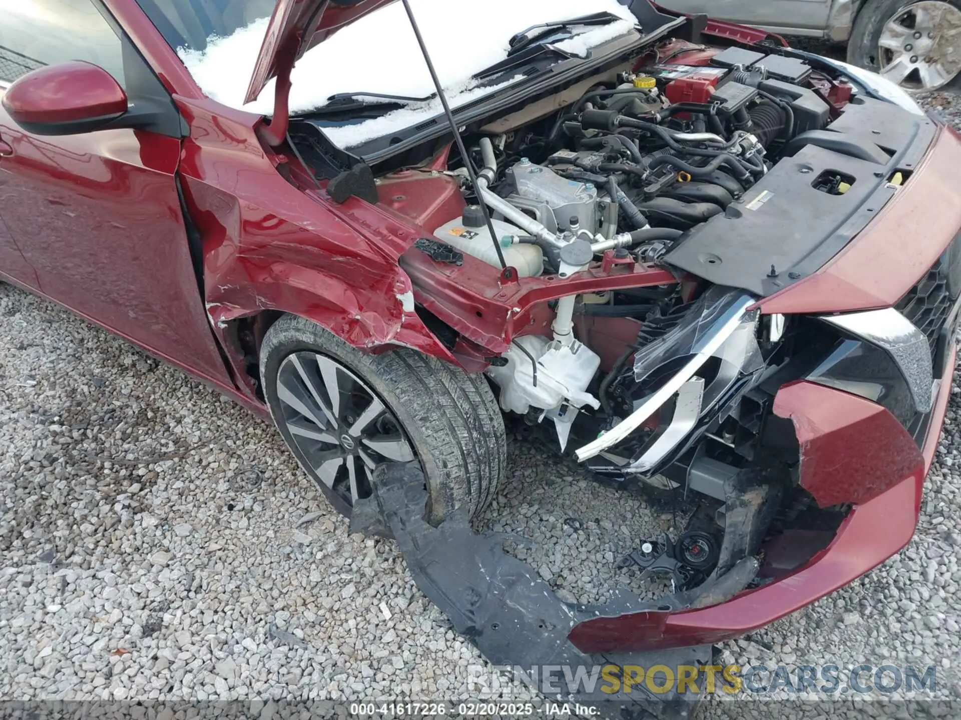 6 Photograph of a damaged car 3N1AB8CV2NY298670 NISSAN SENTRA 2022