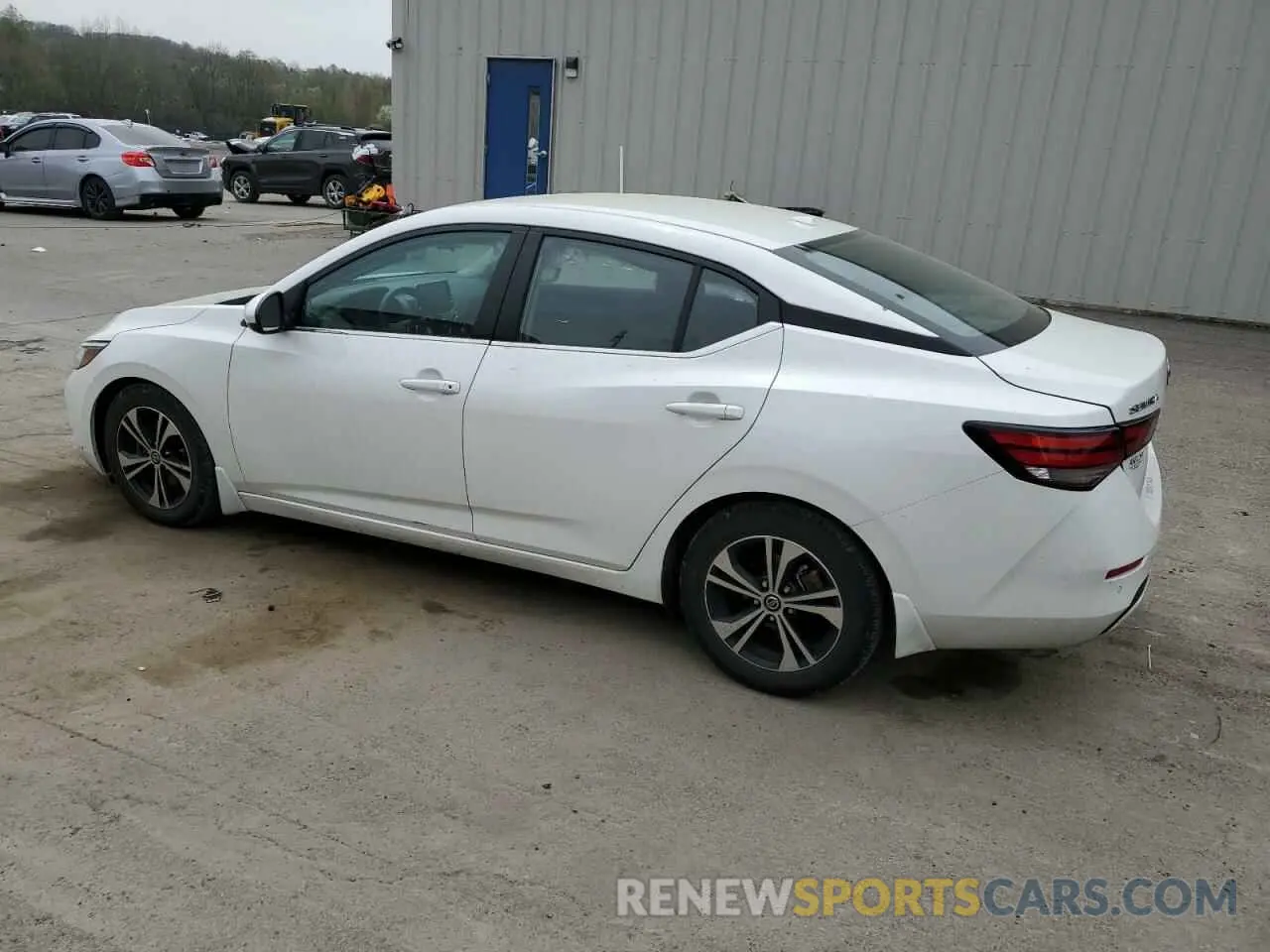 2 Photograph of a damaged car 3N1AB8CV2NY301759 NISSAN SENTRA 2022
