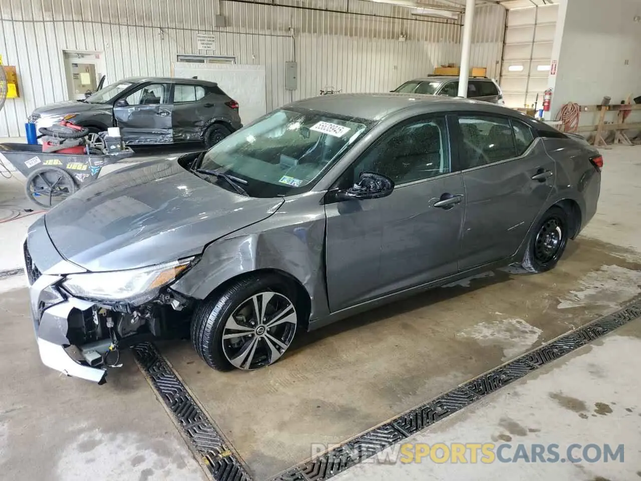 1 Photograph of a damaged car 3N1AB8CV2NY315905 NISSAN SENTRA 2022