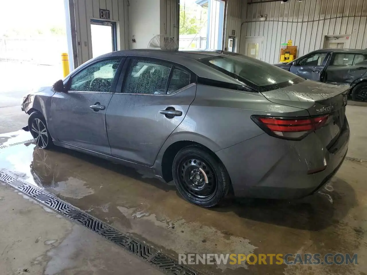 2 Photograph of a damaged car 3N1AB8CV2NY315905 NISSAN SENTRA 2022