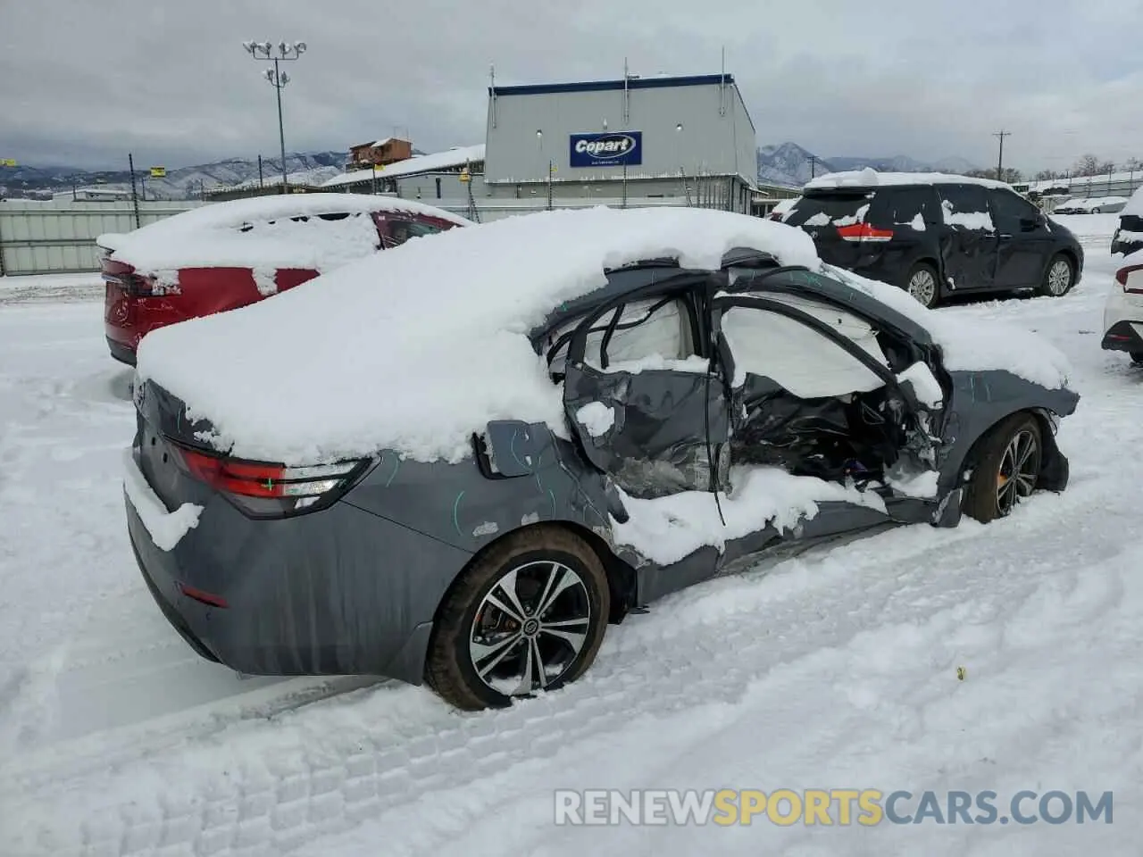 3 Photograph of a damaged car 3N1AB8CV3NY202612 NISSAN SENTRA 2022