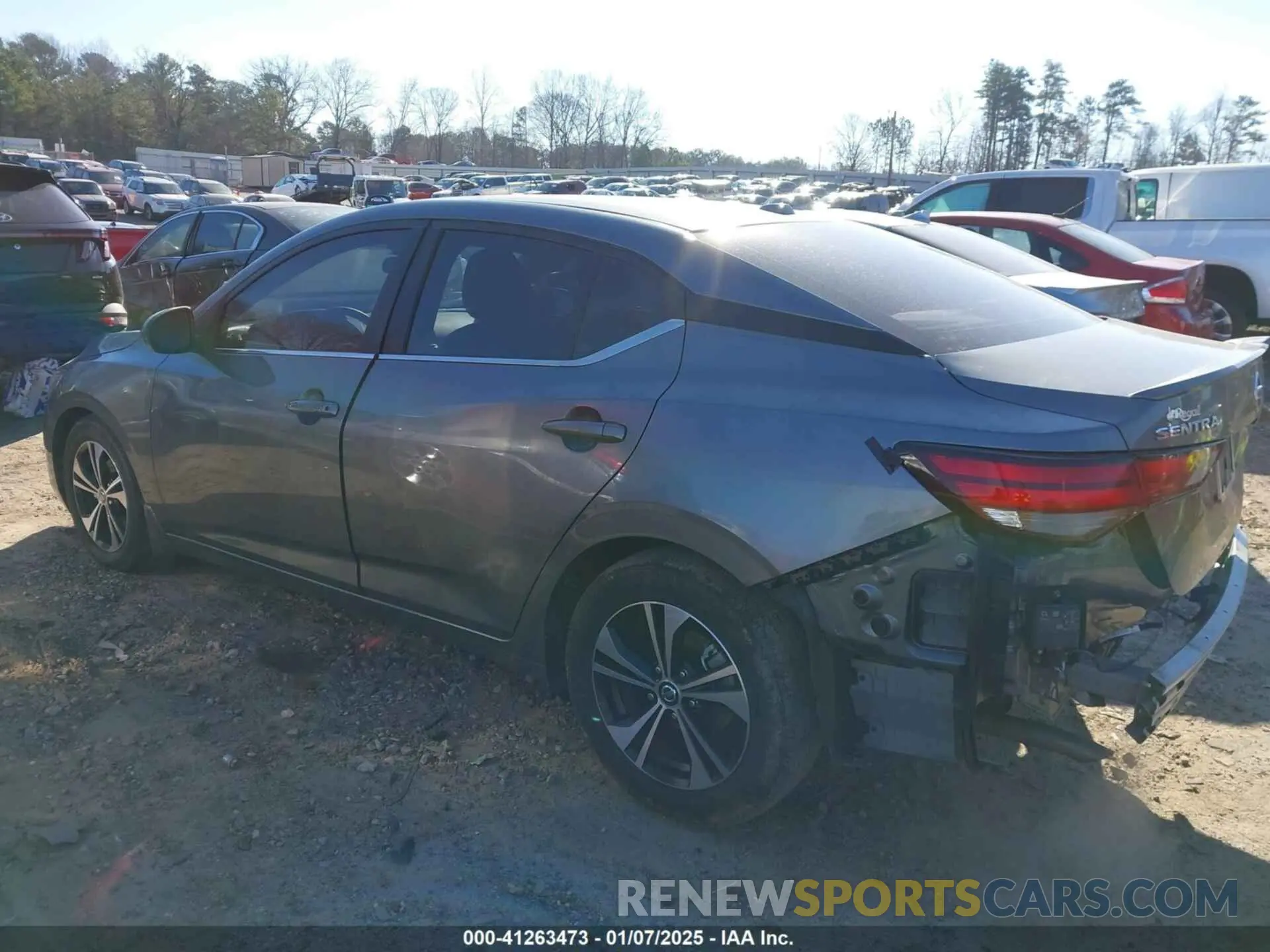14 Photograph of a damaged car 3N1AB8CV3NY205848 NISSAN SENTRA 2022