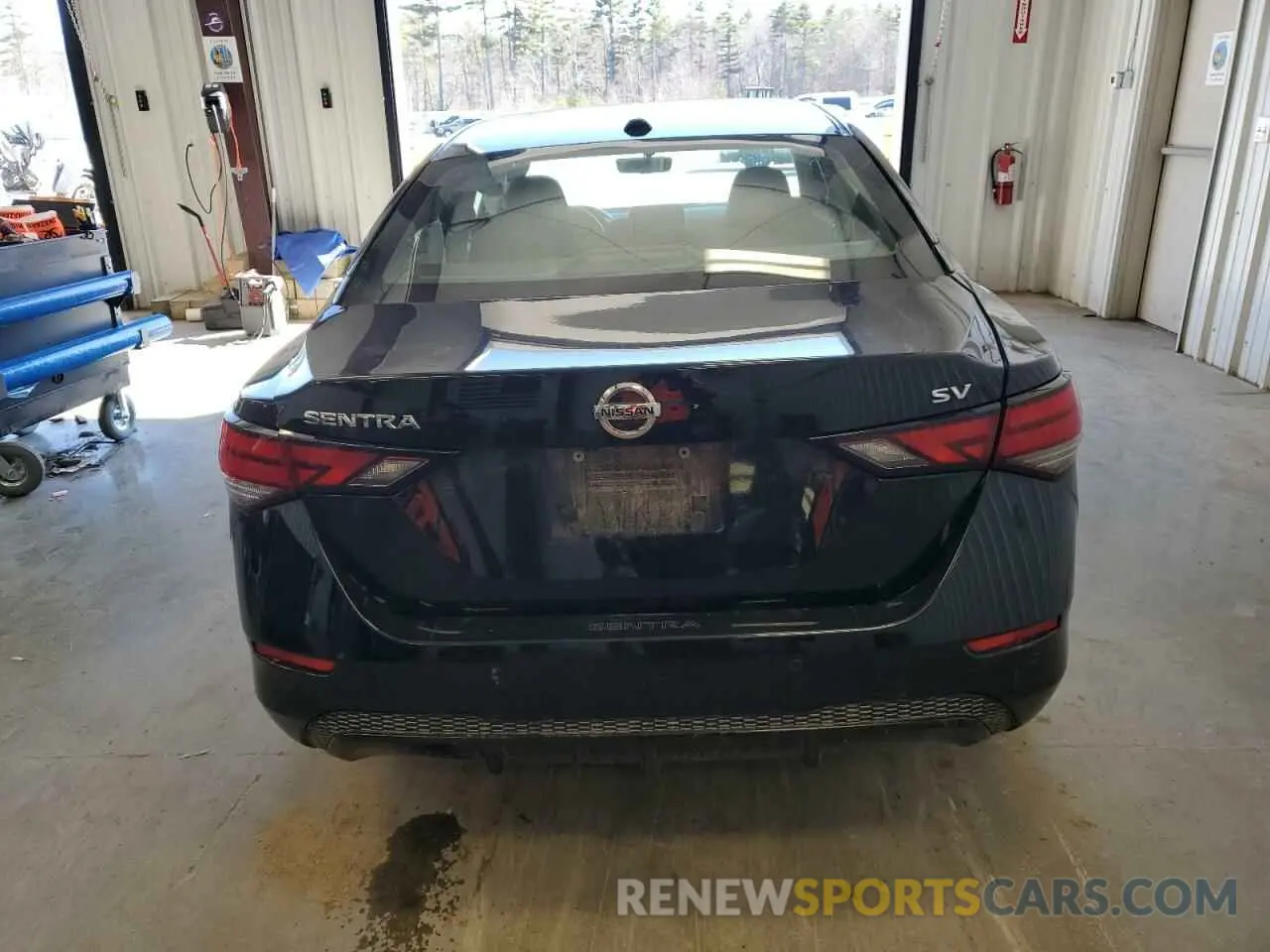 6 Photograph of a damaged car 3N1AB8CV3NY206885 NISSAN SENTRA 2022