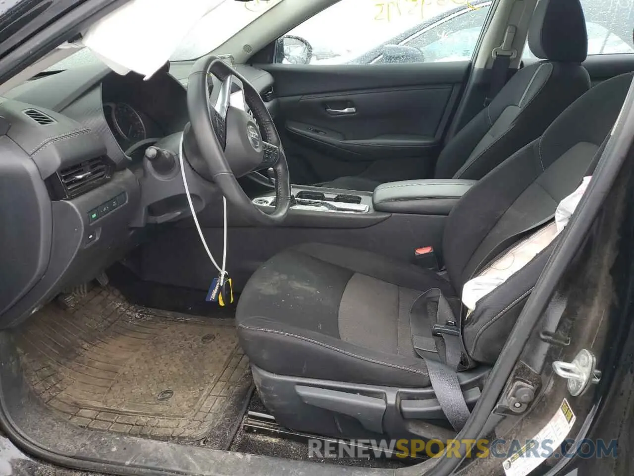7 Photograph of a damaged car 3N1AB8CV3NY206885 NISSAN SENTRA 2022