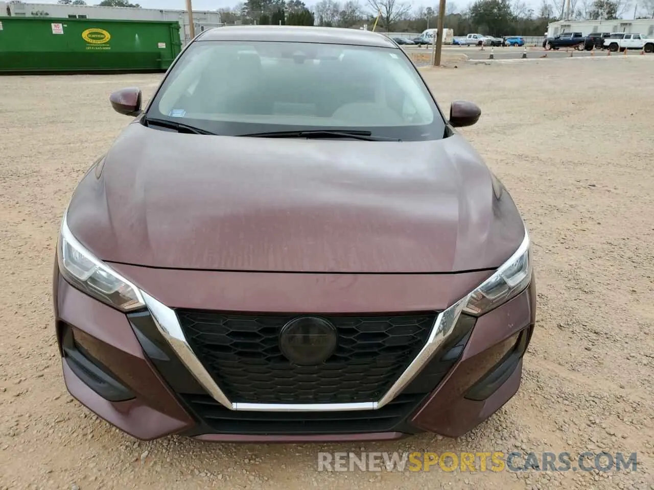 5 Photograph of a damaged car 3N1AB8CV3NY209401 NISSAN SENTRA 2022
