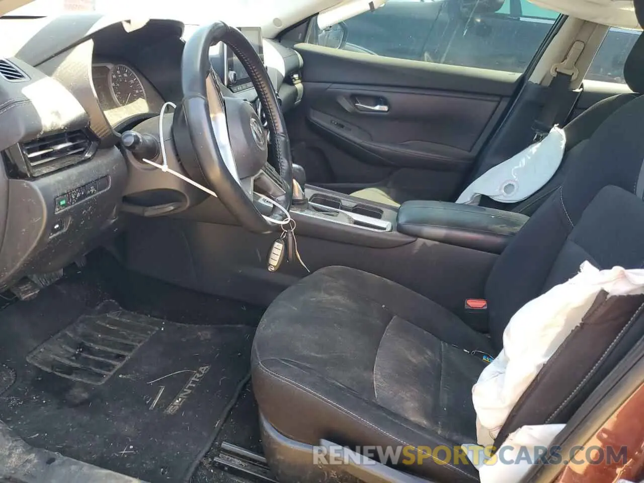 7 Photograph of a damaged car 3N1AB8CV3NY209401 NISSAN SENTRA 2022