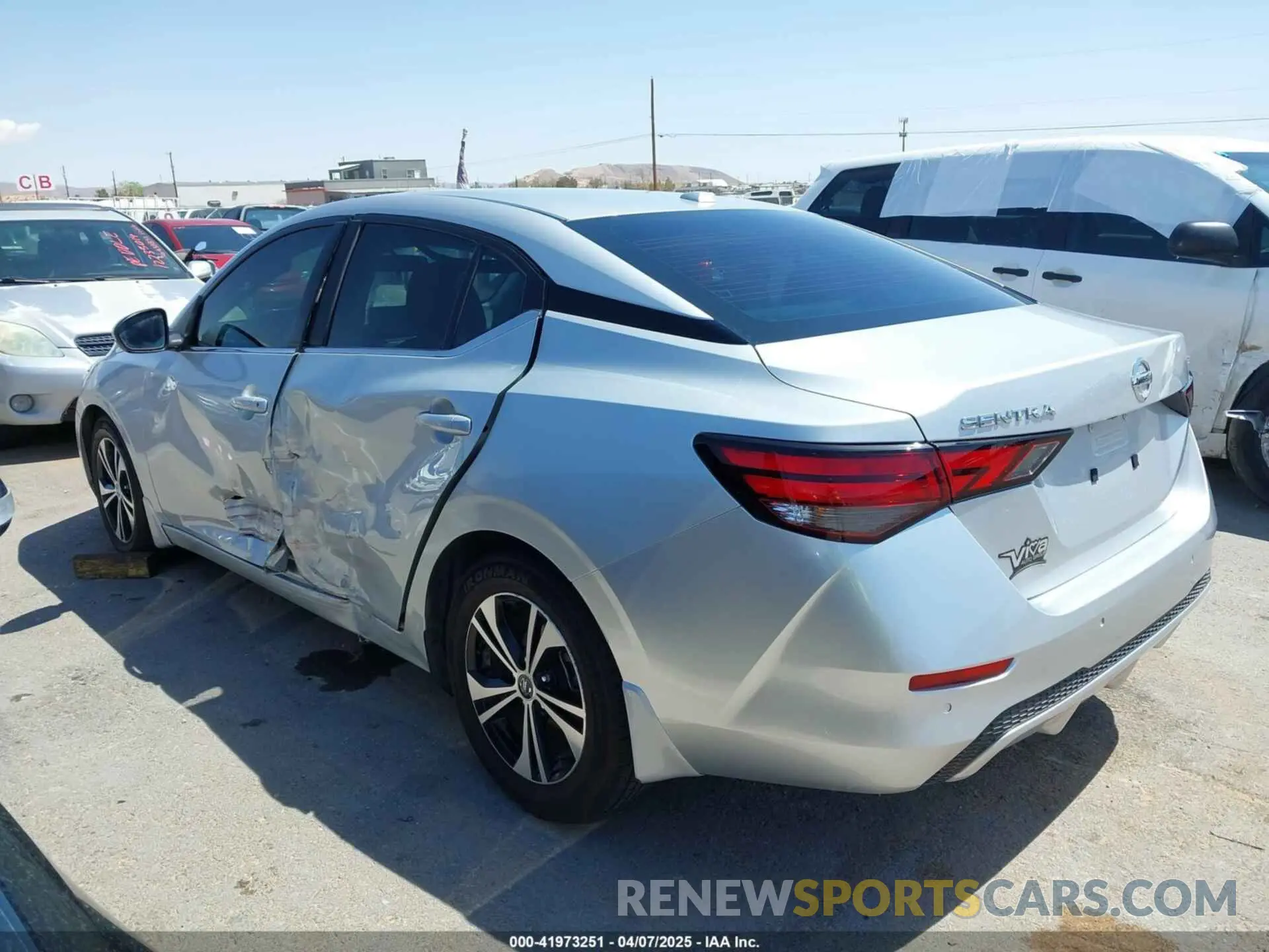 3 Photograph of a damaged car 3N1AB8CV3NY210290 NISSAN SENTRA 2022