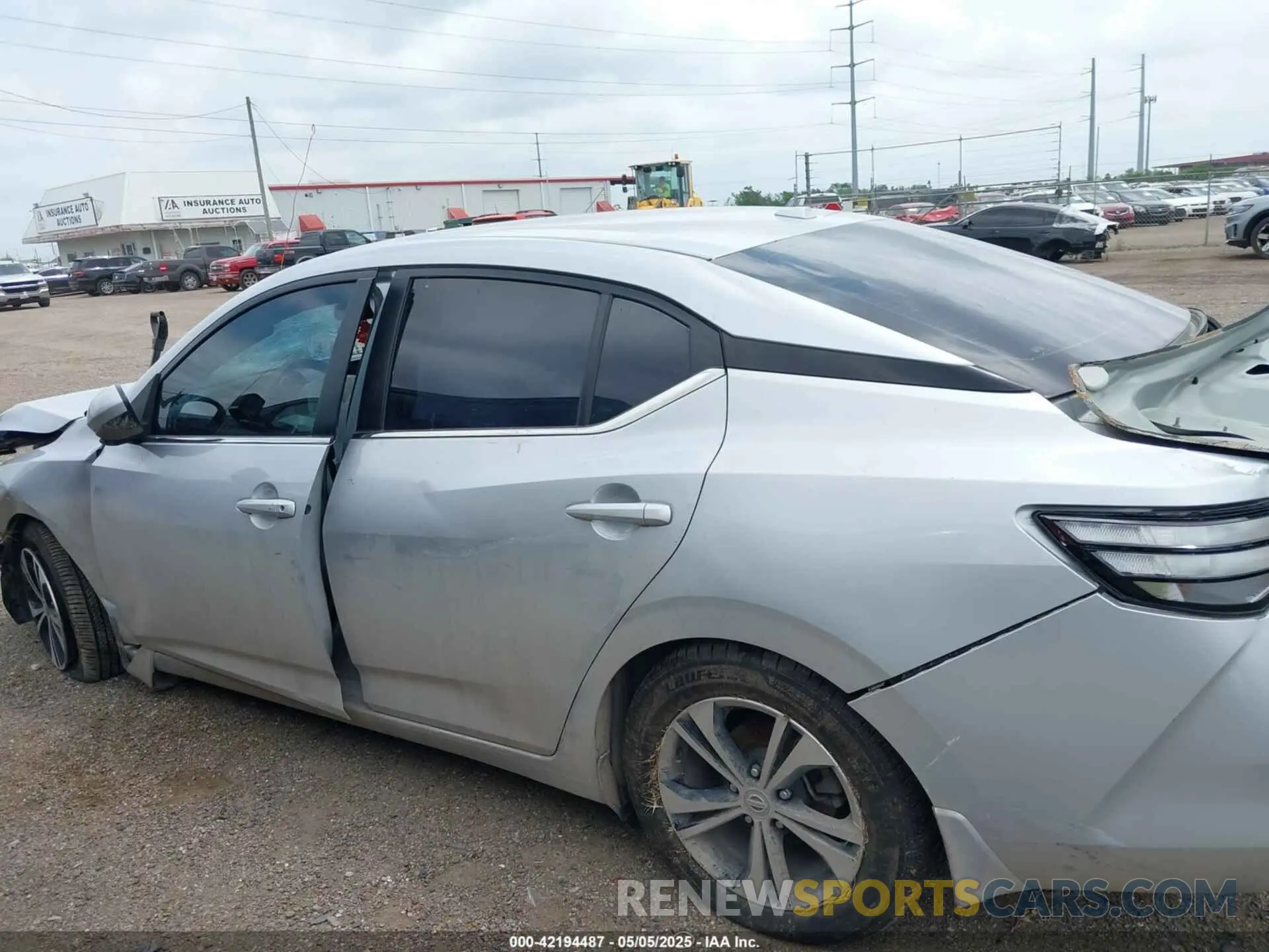 14 Photograph of a damaged car 3N1AB8CV3NY215330 NISSAN SENTRA 2022
