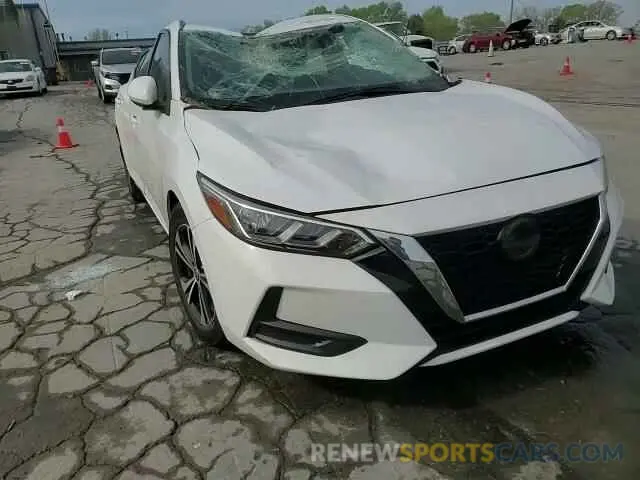 13 Photograph of a damaged car 3N1AB8CV3NY227655 NISSAN SENTRA 2022
