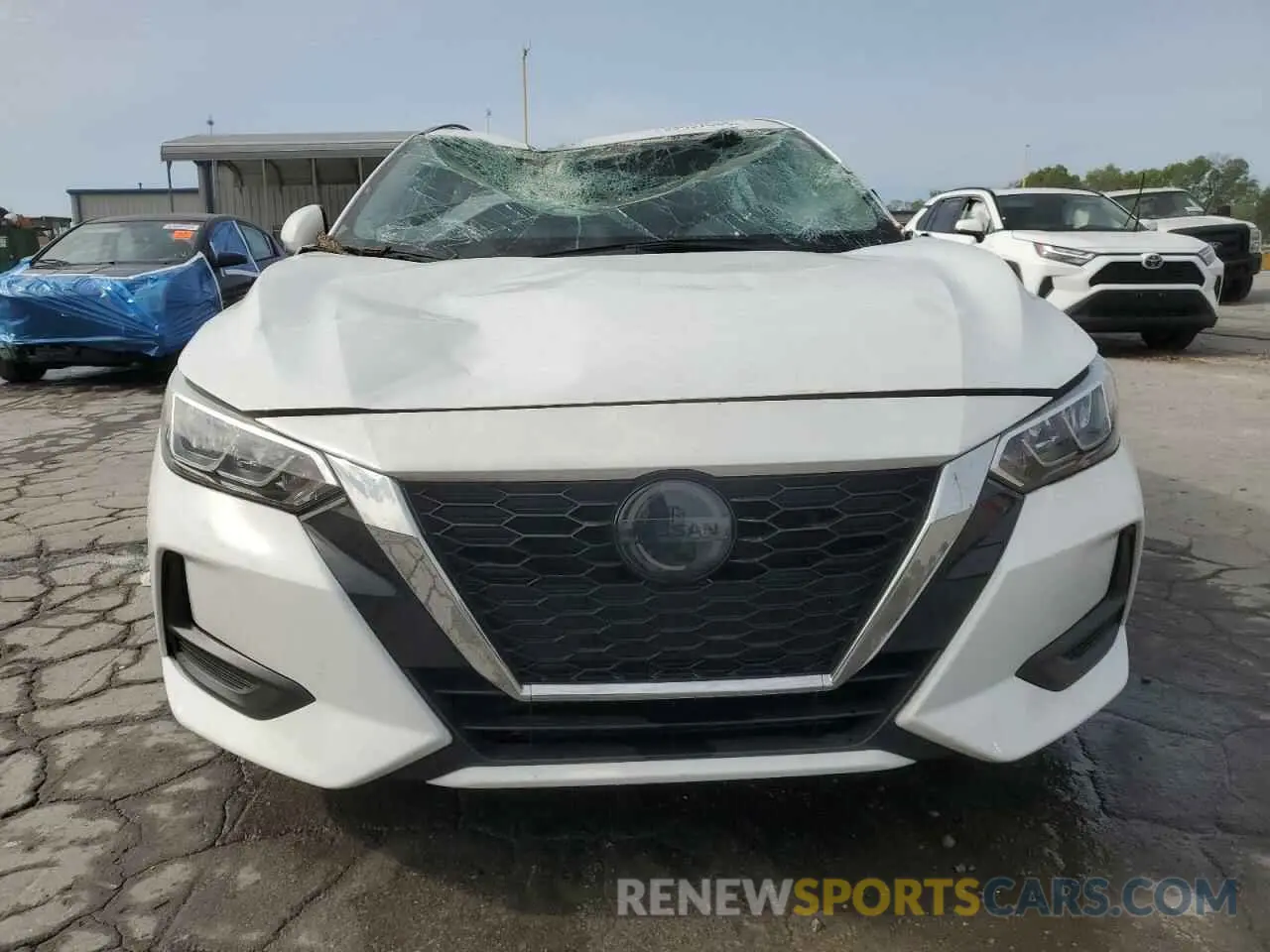 5 Photograph of a damaged car 3N1AB8CV3NY227655 NISSAN SENTRA 2022