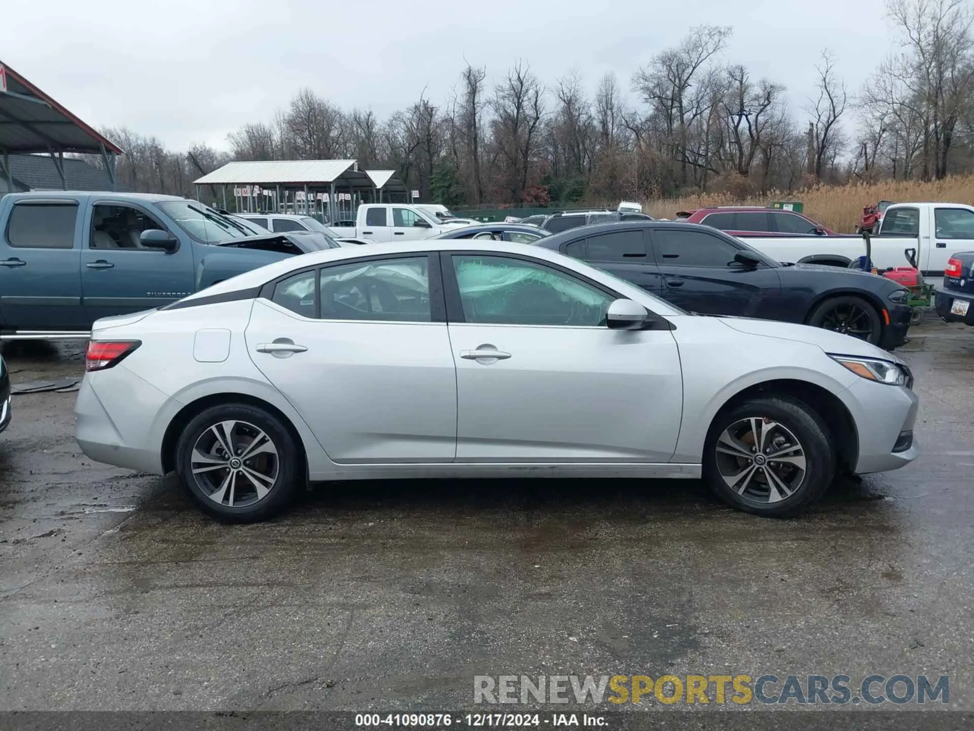 13 Photograph of a damaged car 3N1AB8CV3NY241913 NISSAN SENTRA 2022