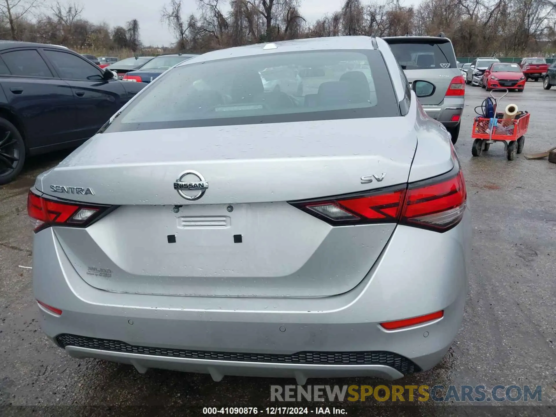 16 Photograph of a damaged car 3N1AB8CV3NY241913 NISSAN SENTRA 2022
