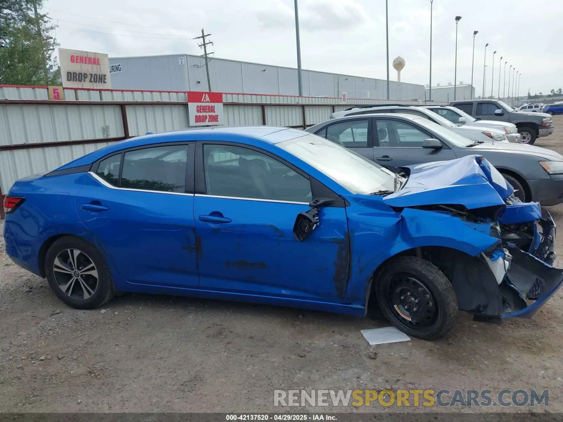 12 Photograph of a damaged car 3N1AB8CV3NY242124 NISSAN SENTRA 2022