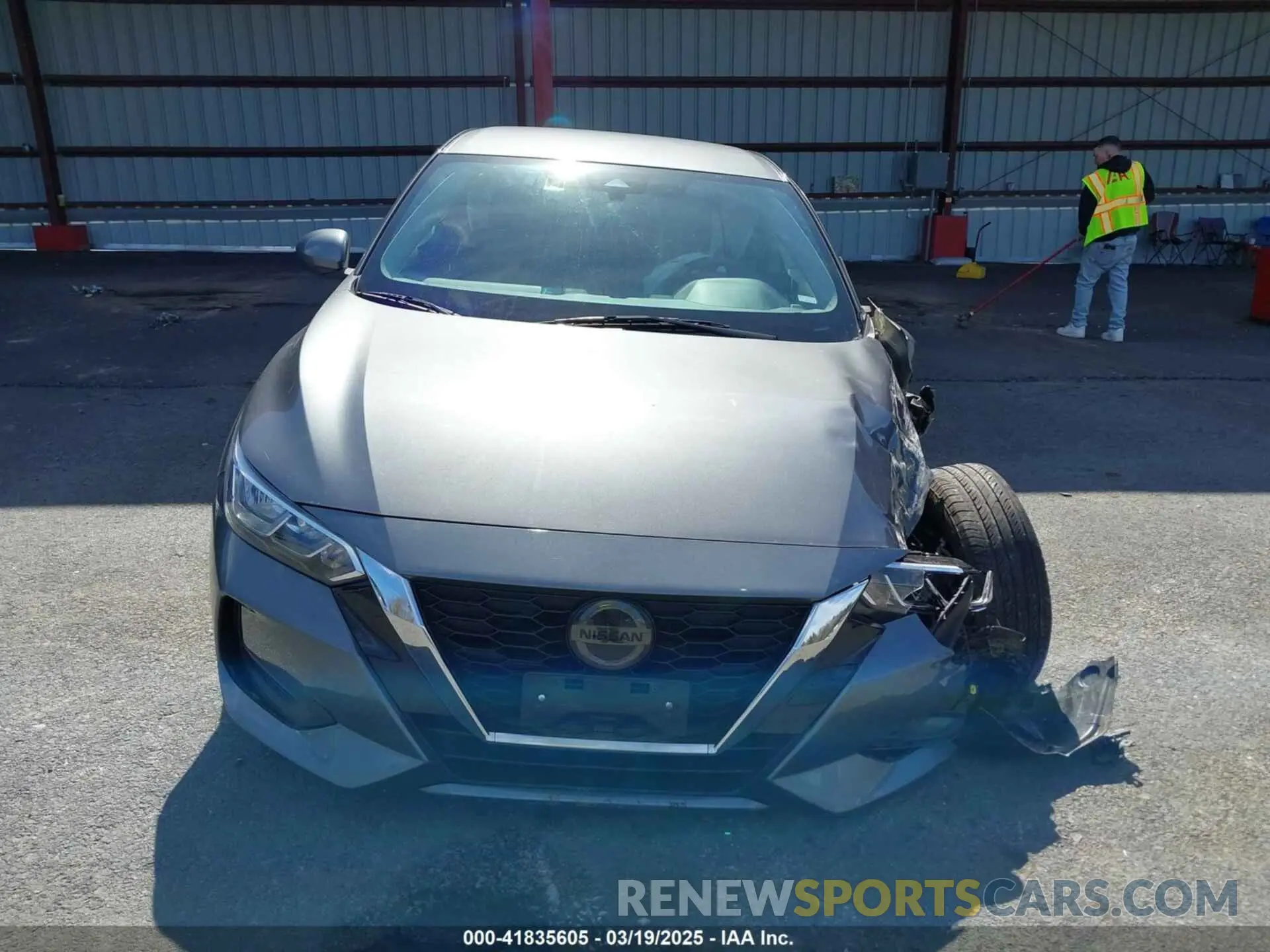 11 Photograph of a damaged car 3N1AB8CV3NY243161 NISSAN SENTRA 2022