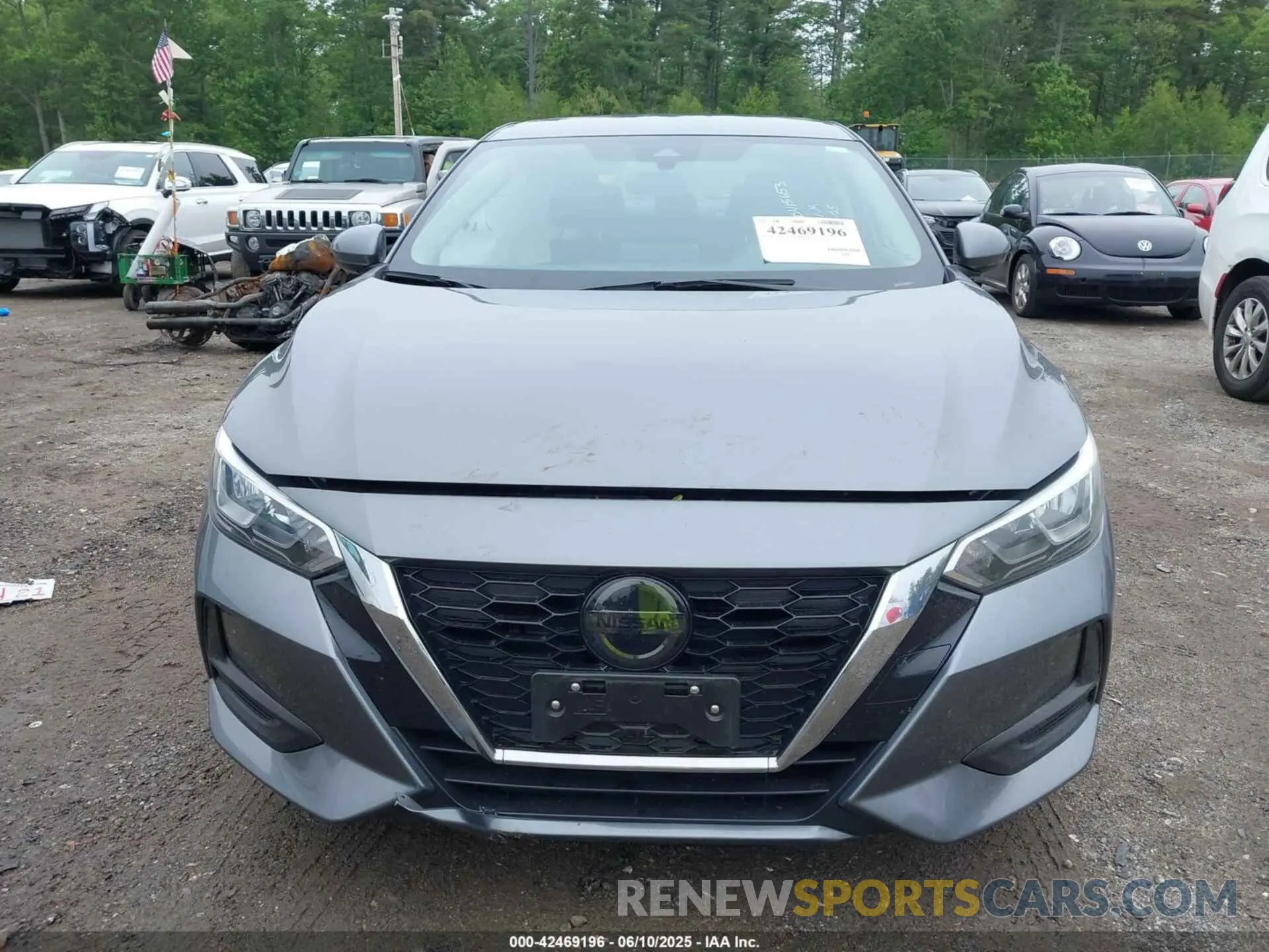 11 Photograph of a damaged car 3N1AB8CV3NY246481 NISSAN SENTRA 2022