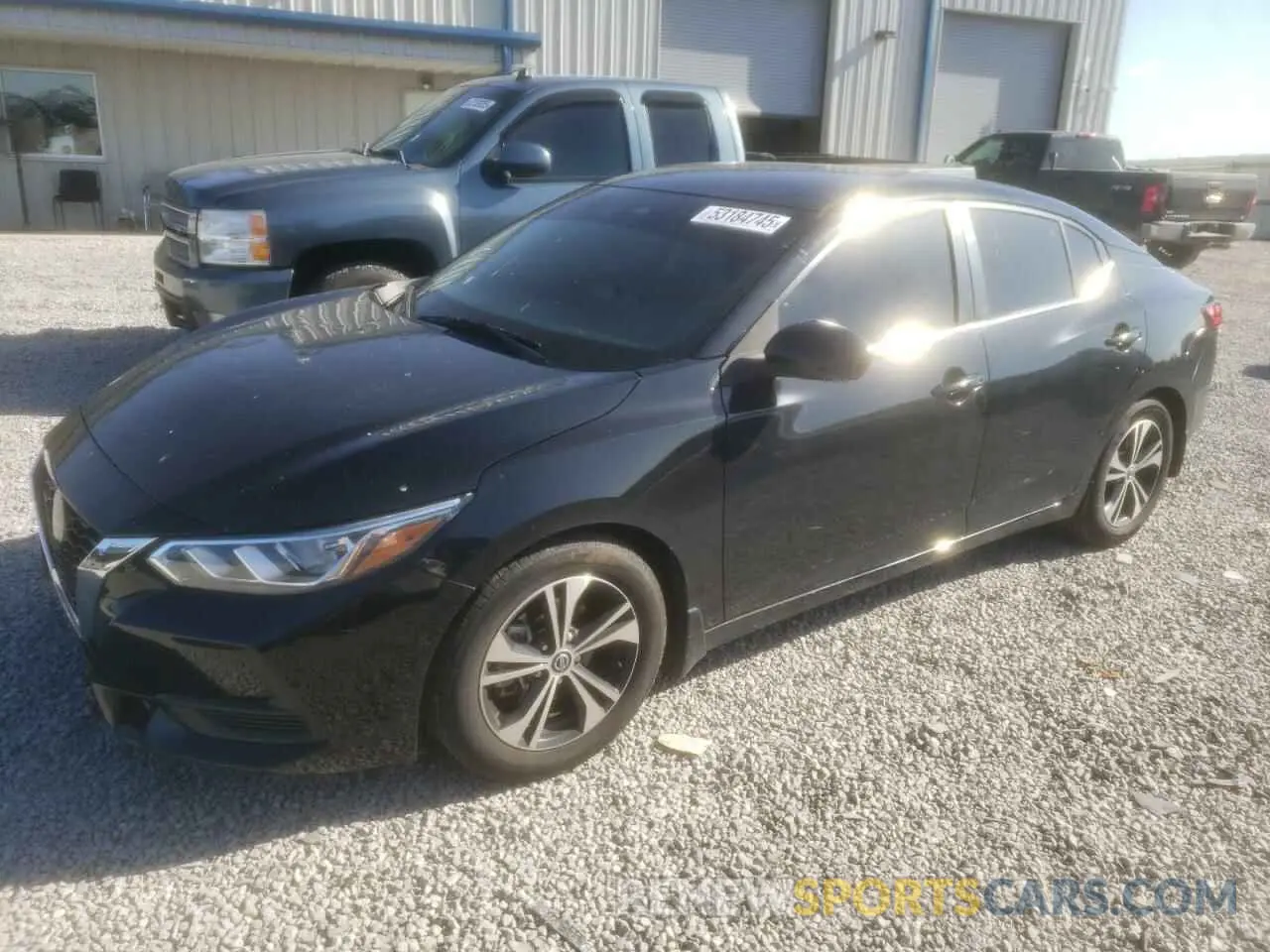 1 Photograph of a damaged car 3N1AB8CV3NY247565 NISSAN SENTRA 2022