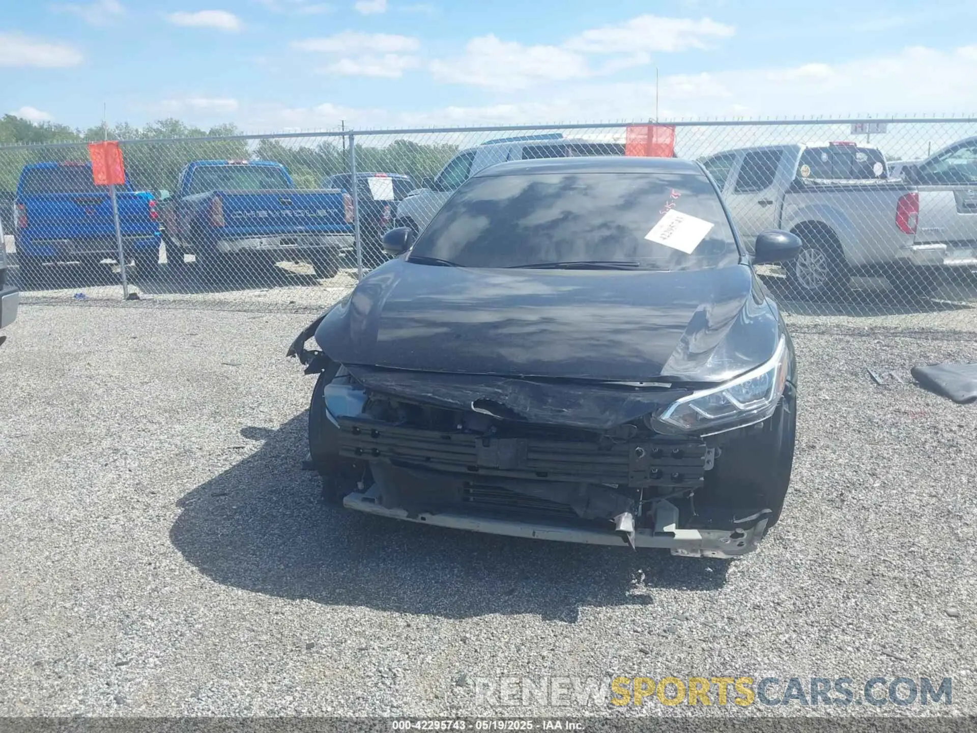 13 Photograph of a damaged car 3N1AB8CV3NY269663 NISSAN SENTRA 2022