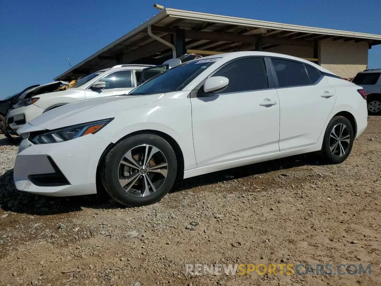 1 Photograph of a damaged car 3N1AB8CV3NY272322 NISSAN SENTRA 2022